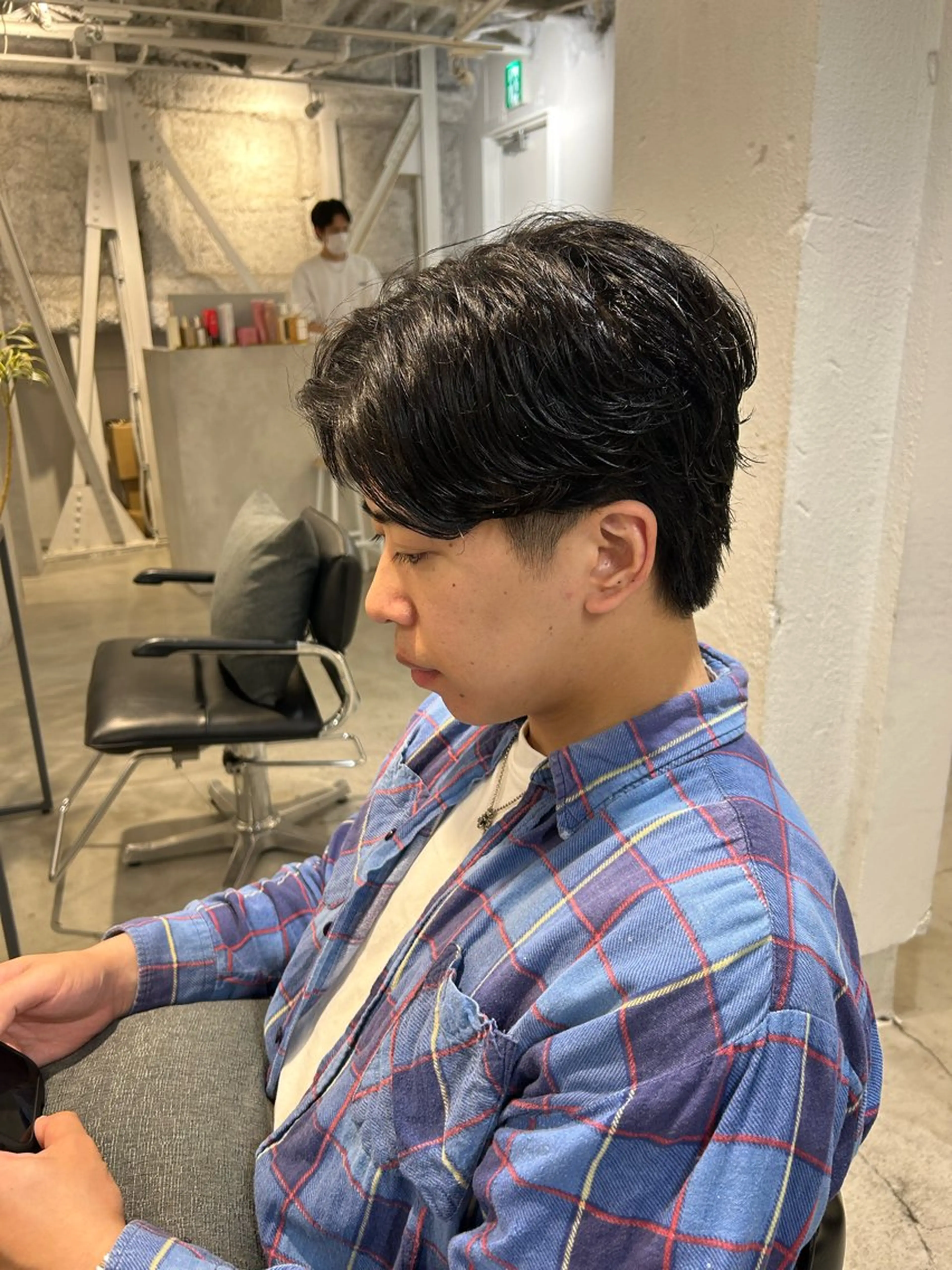 ショート パーマ メンズ カット パーマ 💈メンズパーマの 匠💈ボブパーマのヘアスタイル
