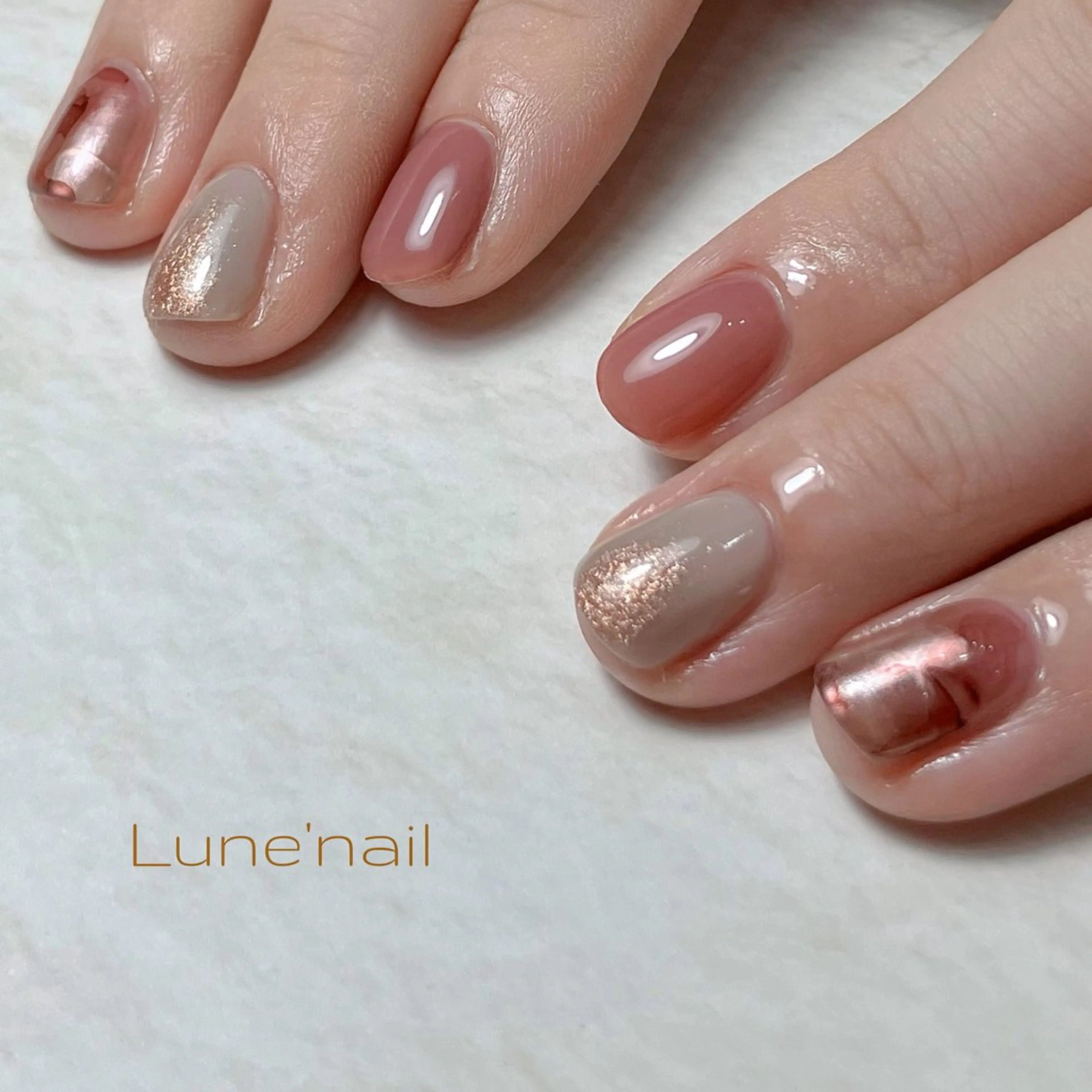 ネイル ジェルネイル ハンドネイル Private nail salon Lune【リュヌ】所属・nail salon tomoのネイルデザイン