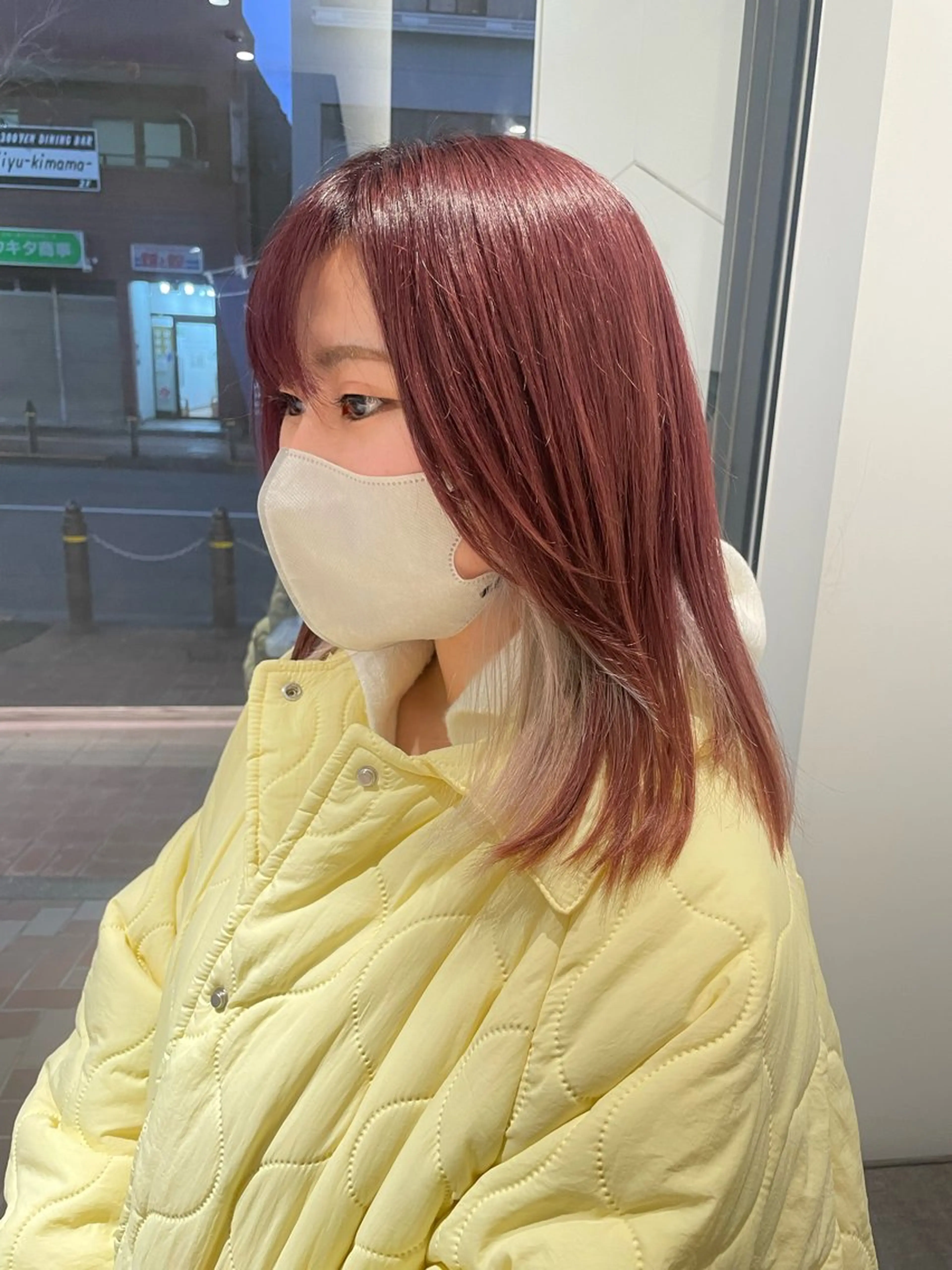 ミディアム ヘアカラー NEST by chord （ネストバイコード）所属・🤍関根 朋香🤍のヘアスタイル