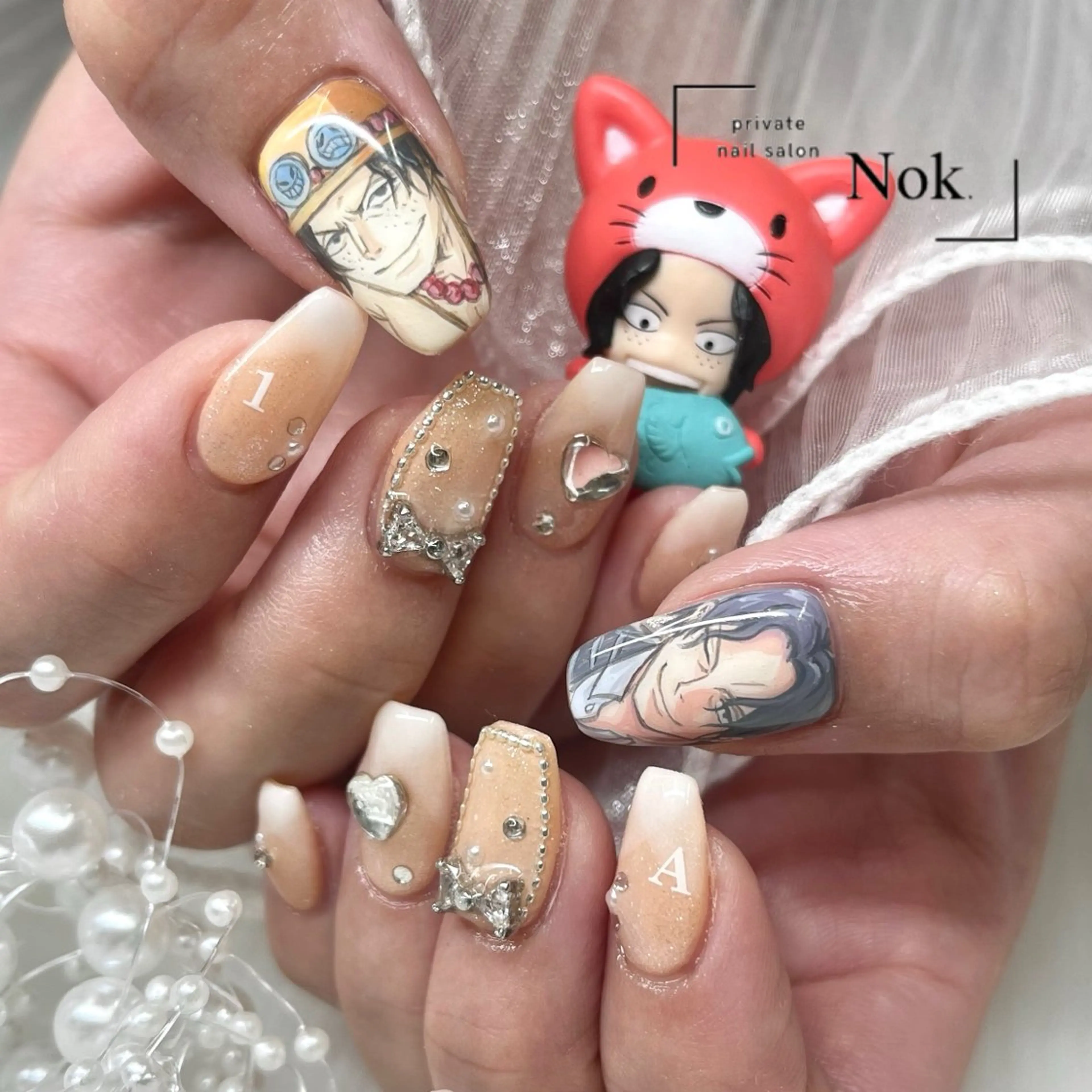 ネイル ハンドネイル 池袋痛ネイル Nok. 渡辺のネイルデザイン