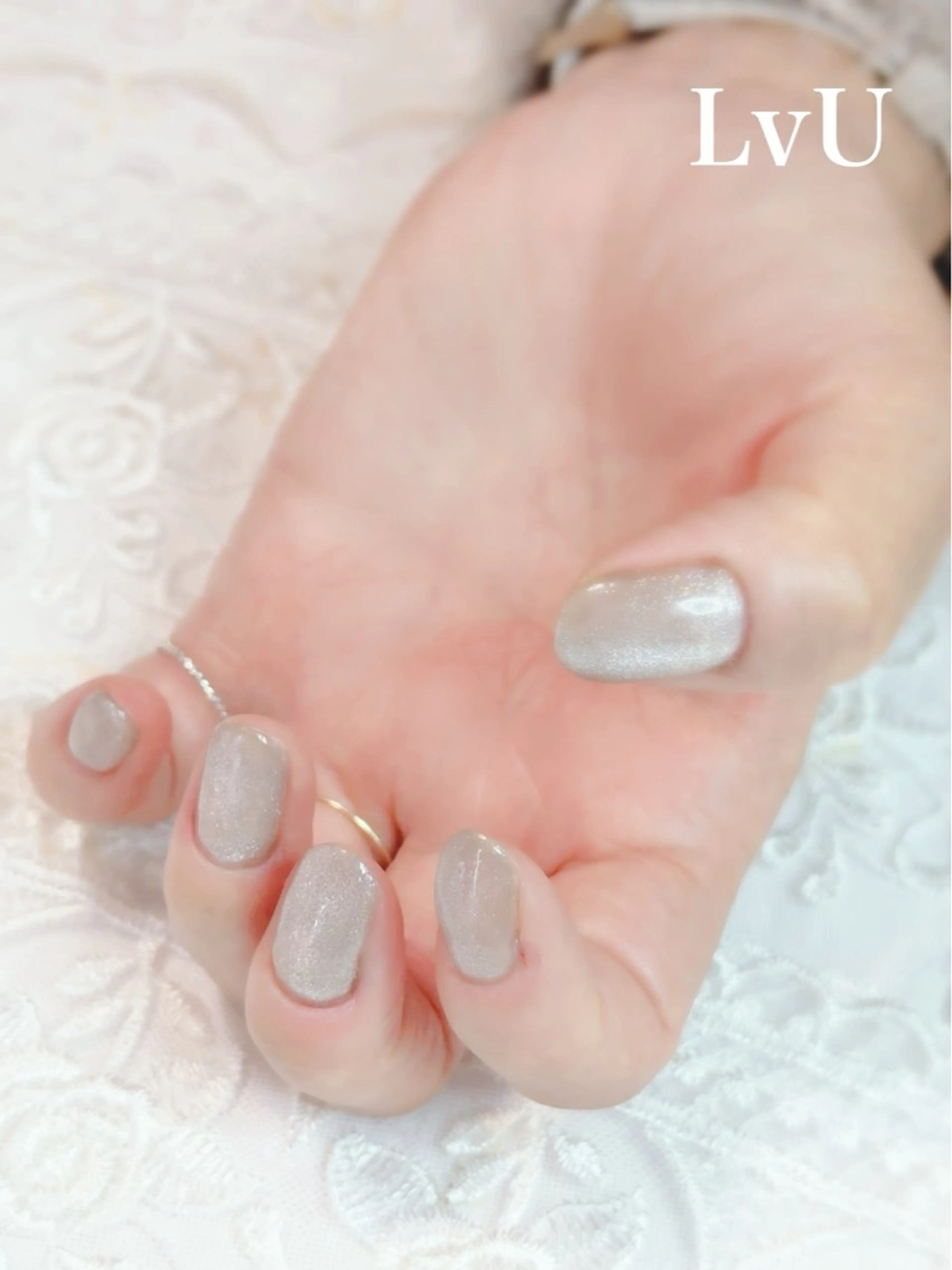 ネイル マグネットネイル ハンドネイル ハンドケア LvU(ラブユー) Asayamaのネイルデザイン