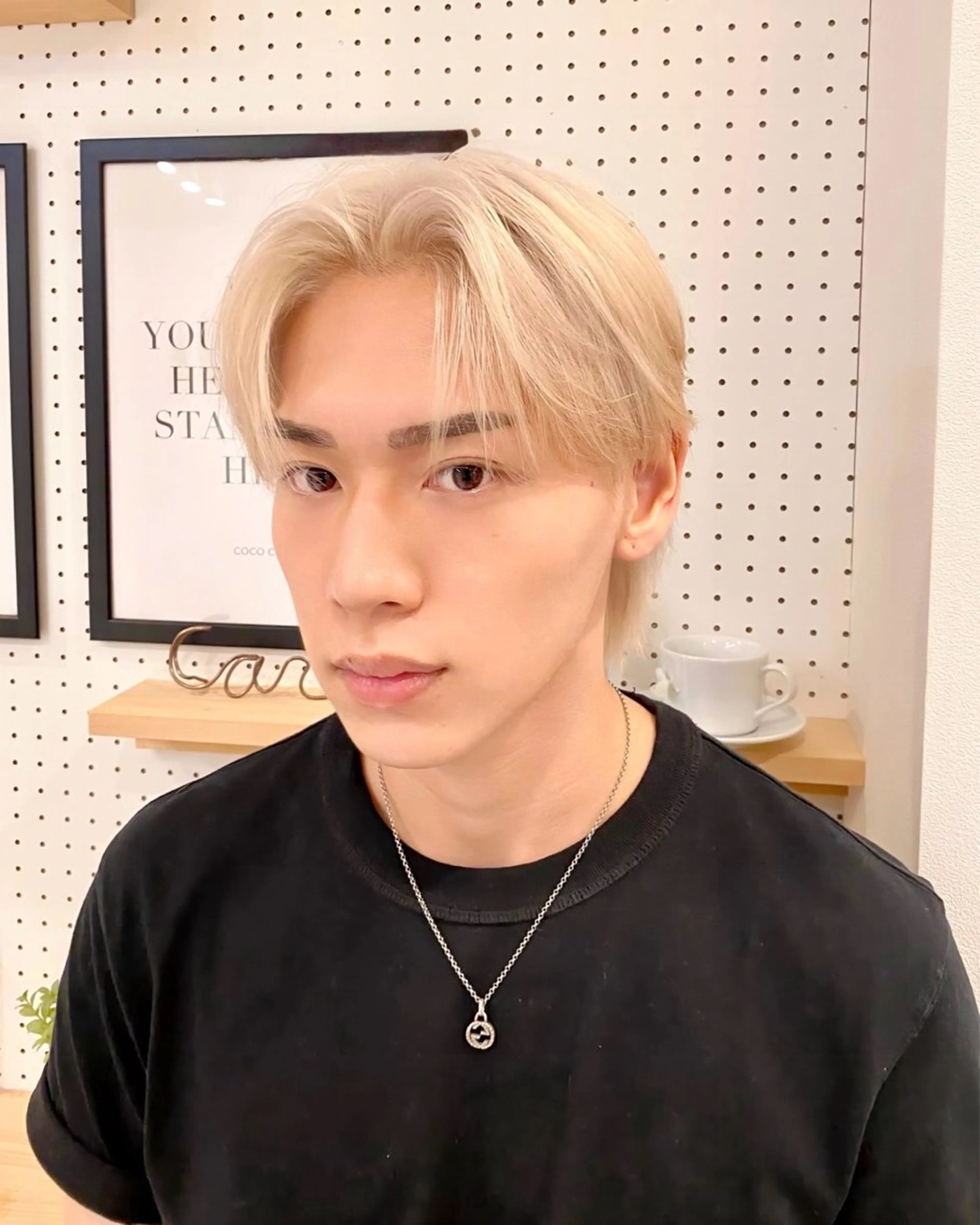 カラー メンズ MAZE梅田所属・韓国メンズヘア関戸 和輝🇰🇷のヘアスタイル