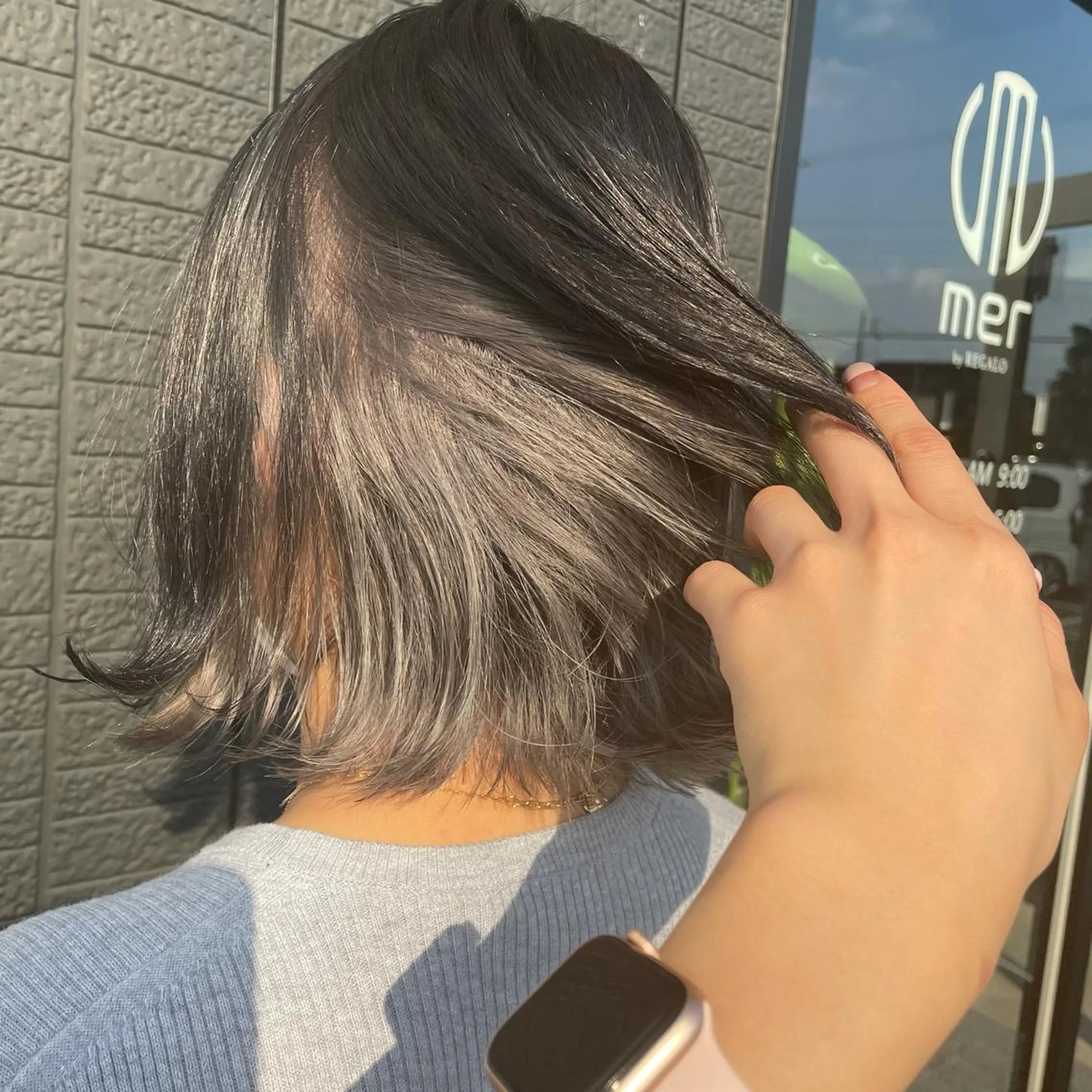 ミディアム 🫧艶髪/ブリーチ 🐳honami🫧のヘアスタイル