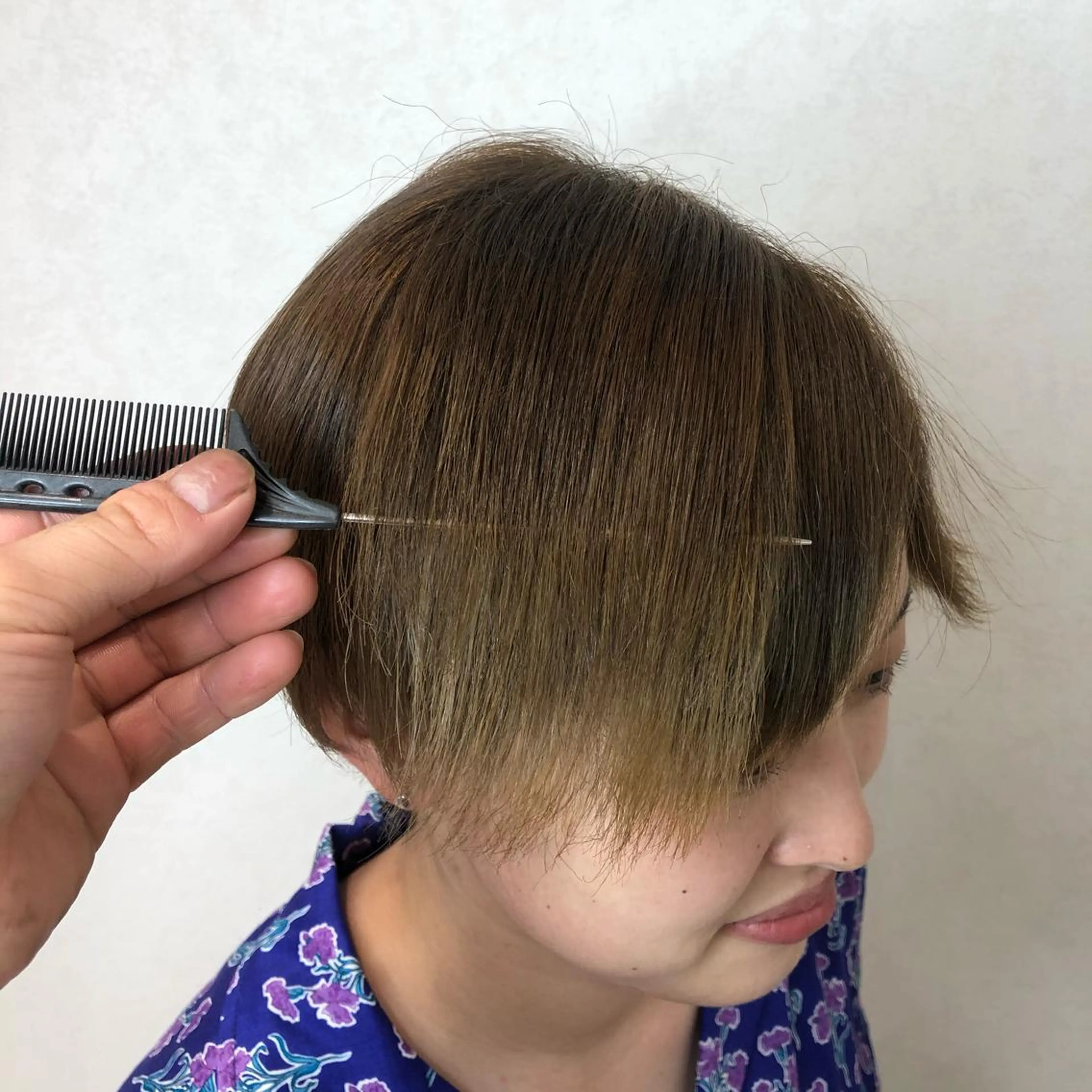 ショート カラー ムトウセイマ/艶髪 /艶ケアWブリーチのヘアスタイル