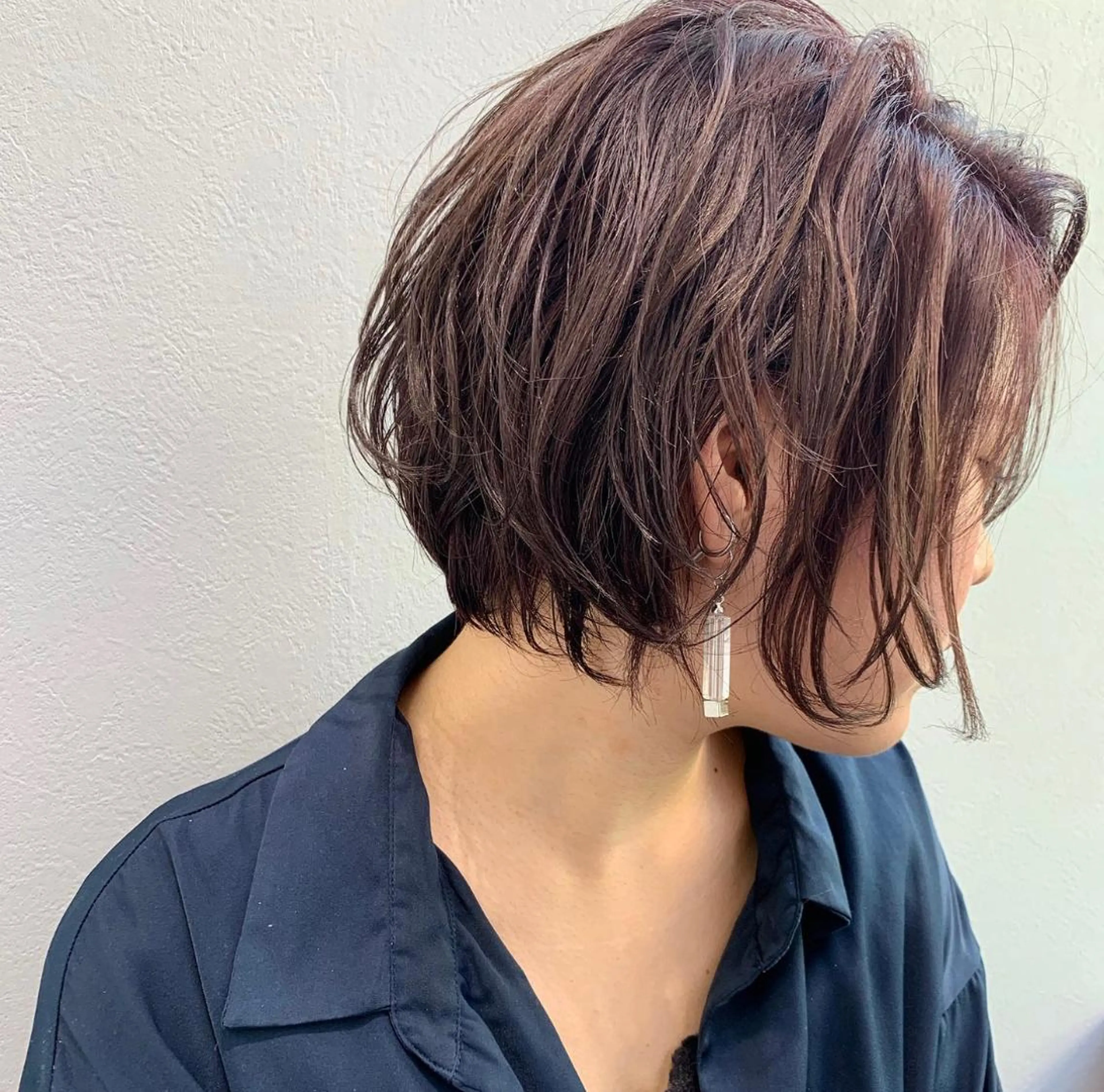 ショート アッシュ SALOWIN梅田茶屋町North店所属・福山 晴香のヘアスタイル