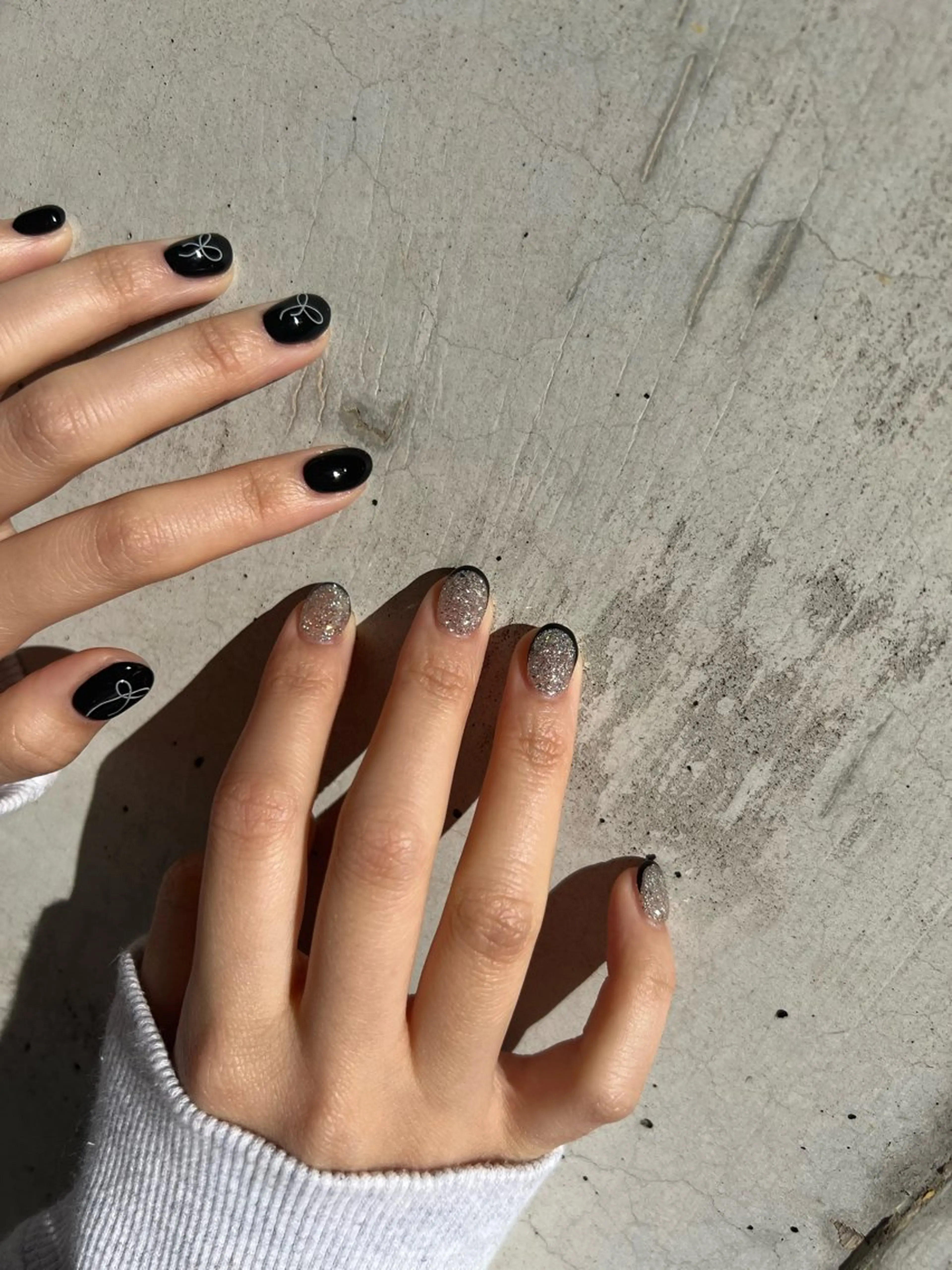 ネイル キラキラネイル 持ち込み ハンドネイル ハンドケア Charme. NOBUKOのネイルデザイン