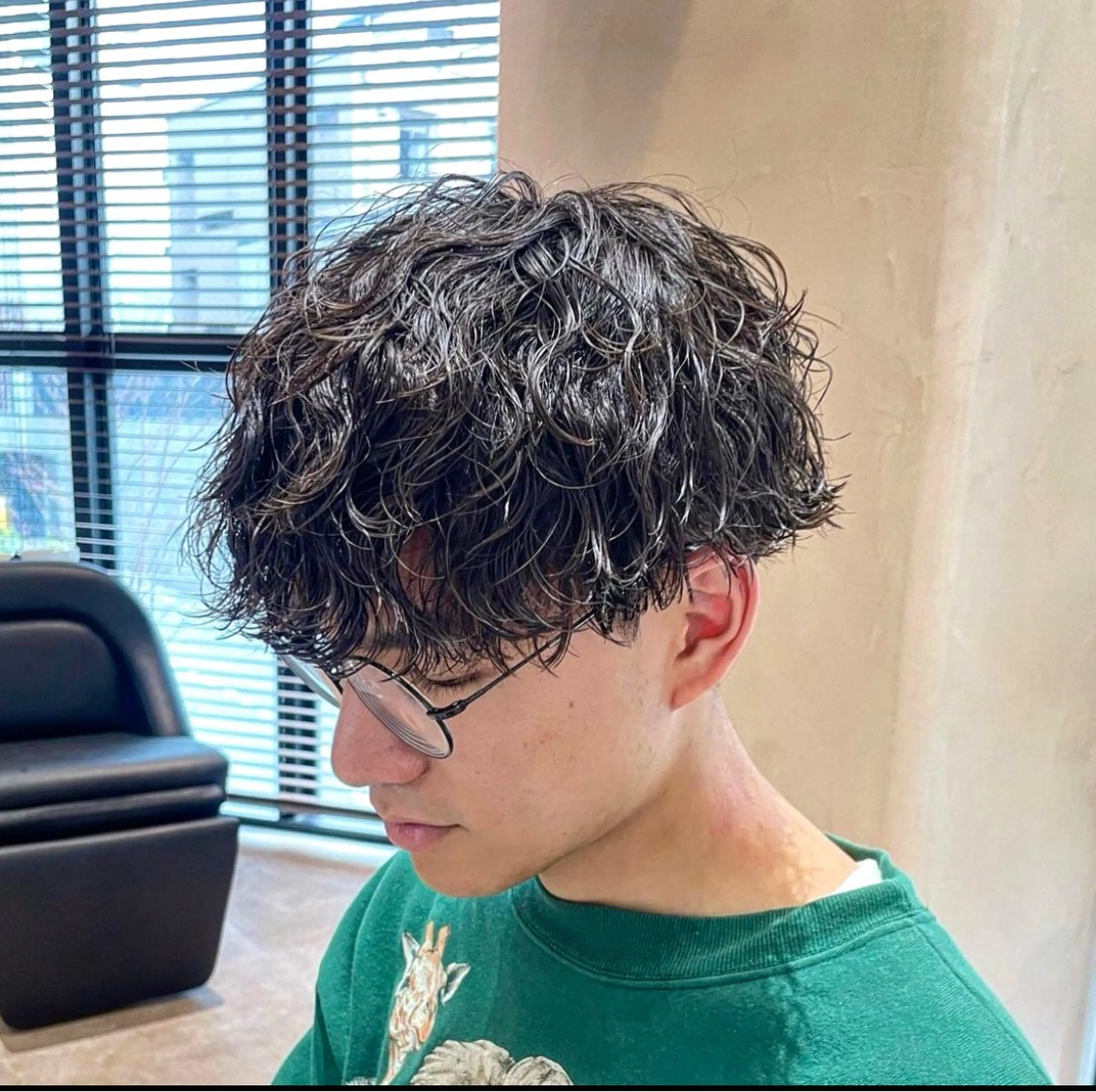 ショート パーマ メンズ メンズ特化美容師 🤍FUKAのヘアスタイル