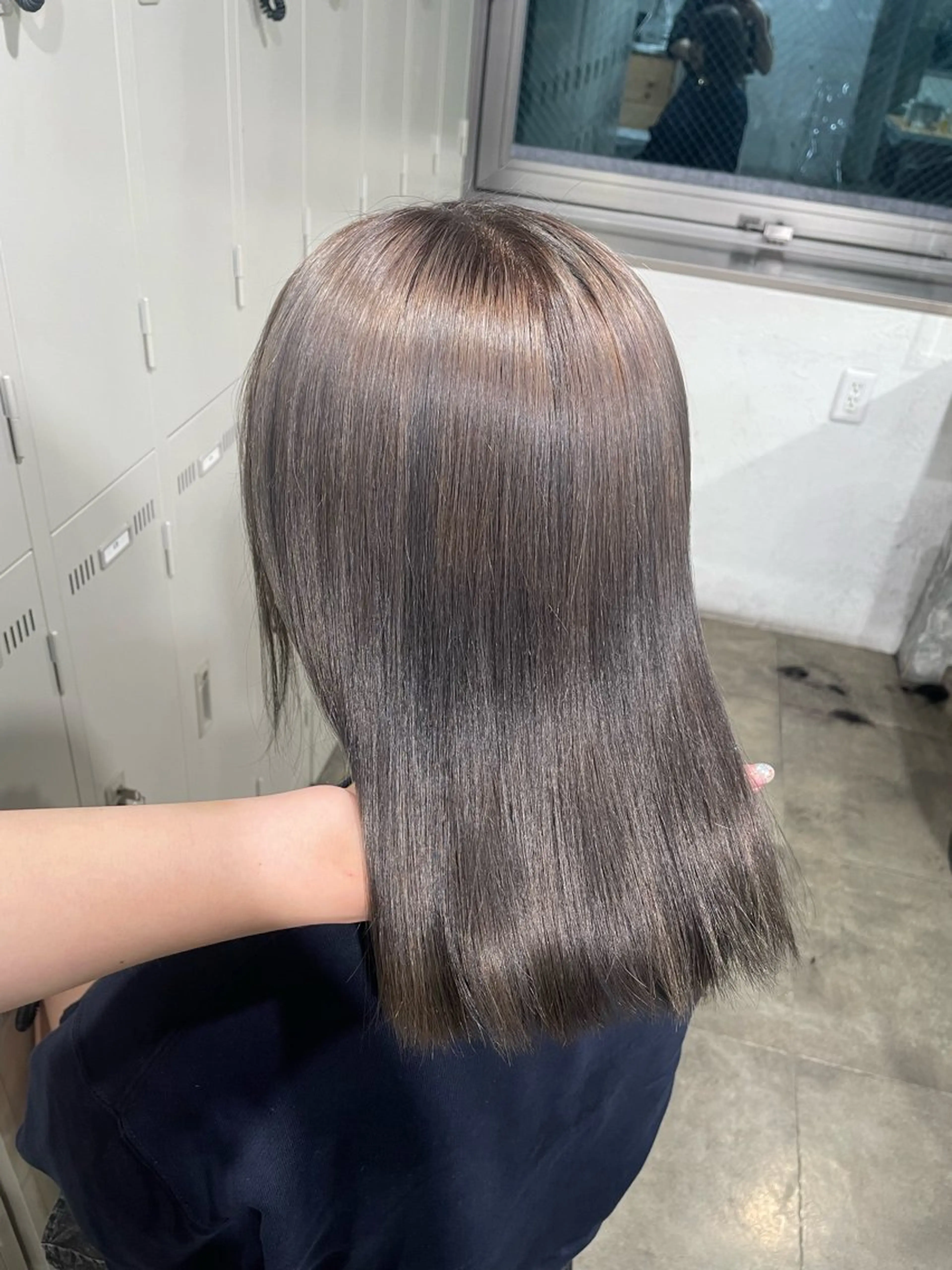 セミロング 卒業式のヘアスタイル メンズ特化美容師 💠チナツのヘアスタイル