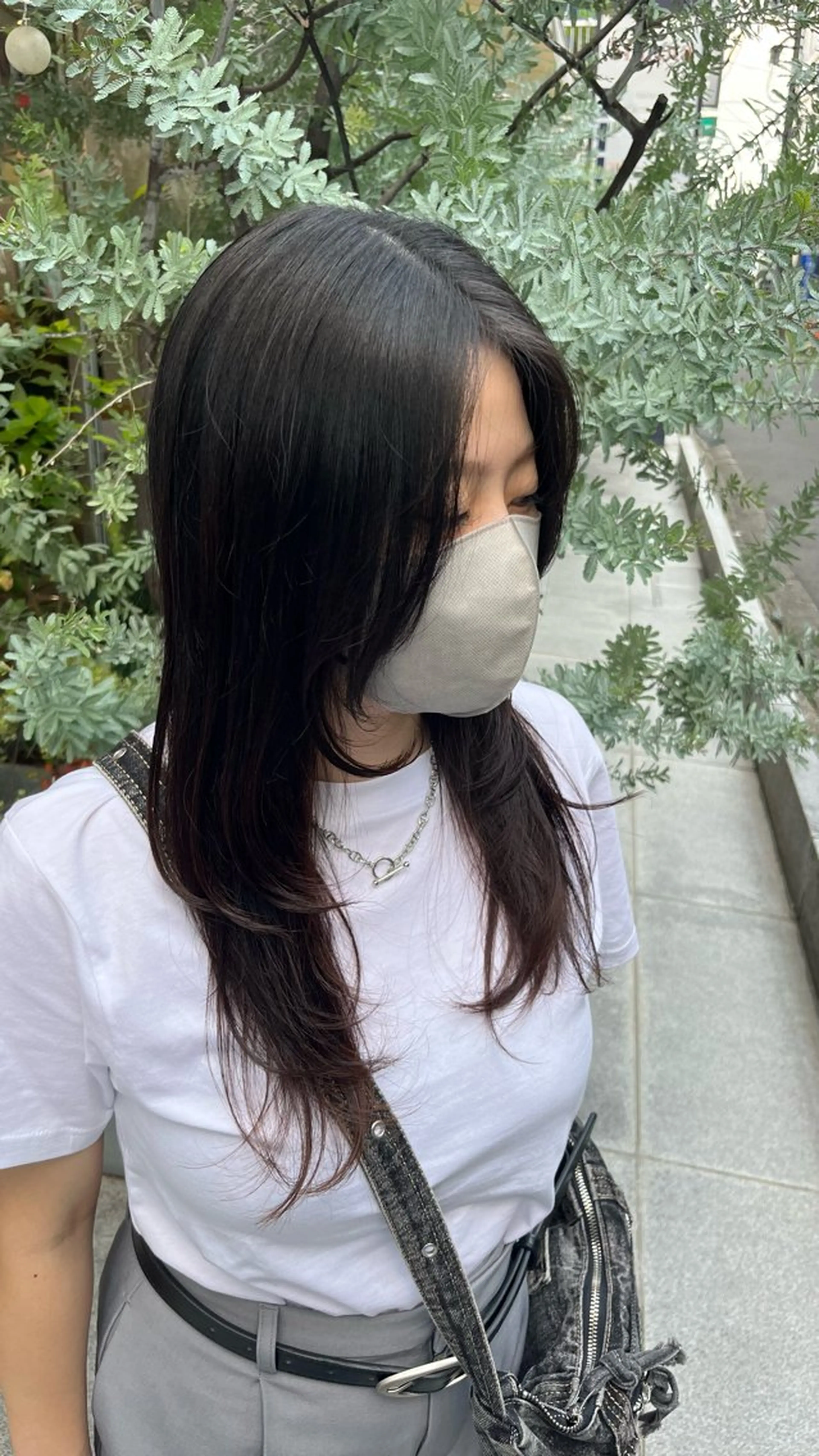 ロング 岡野 豪のヘアスタイル