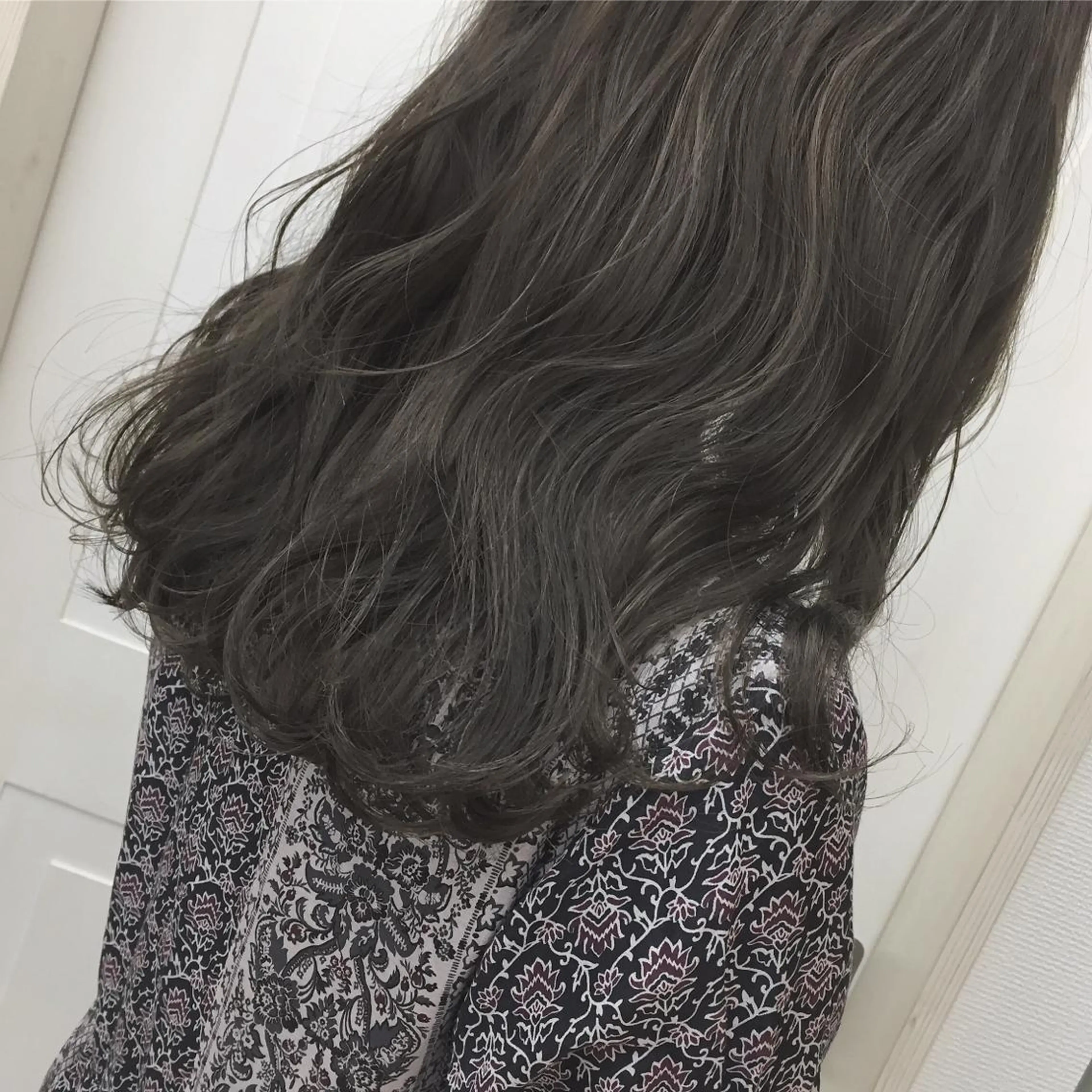 ロング カラー 前髪顔周り✂️店長 ❤️アマミヤ❤️のヘアスタイル