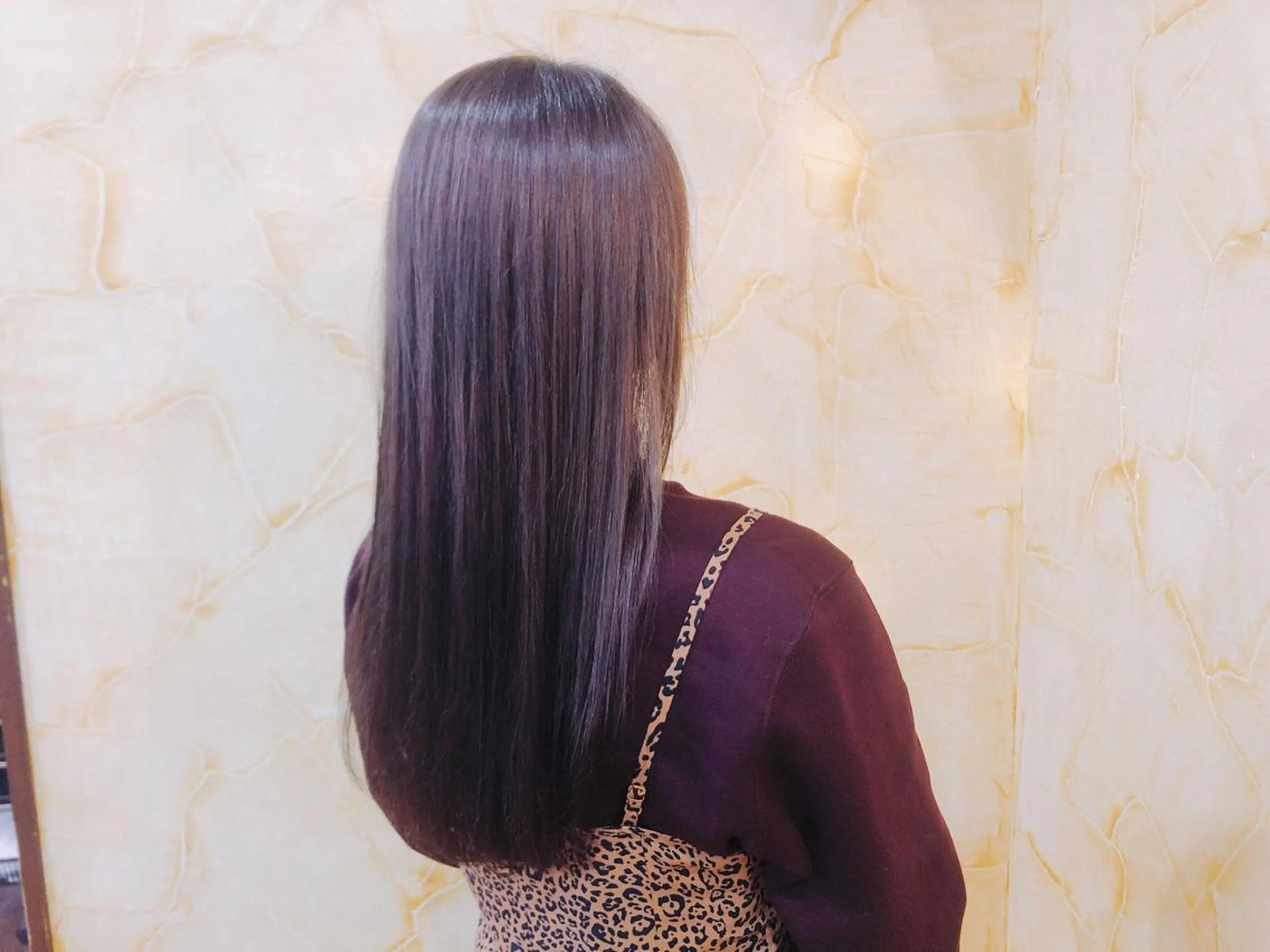 ロング カラー 暗髪ツヤ感カラー🌼 いしいゆうこのヘアスタイル