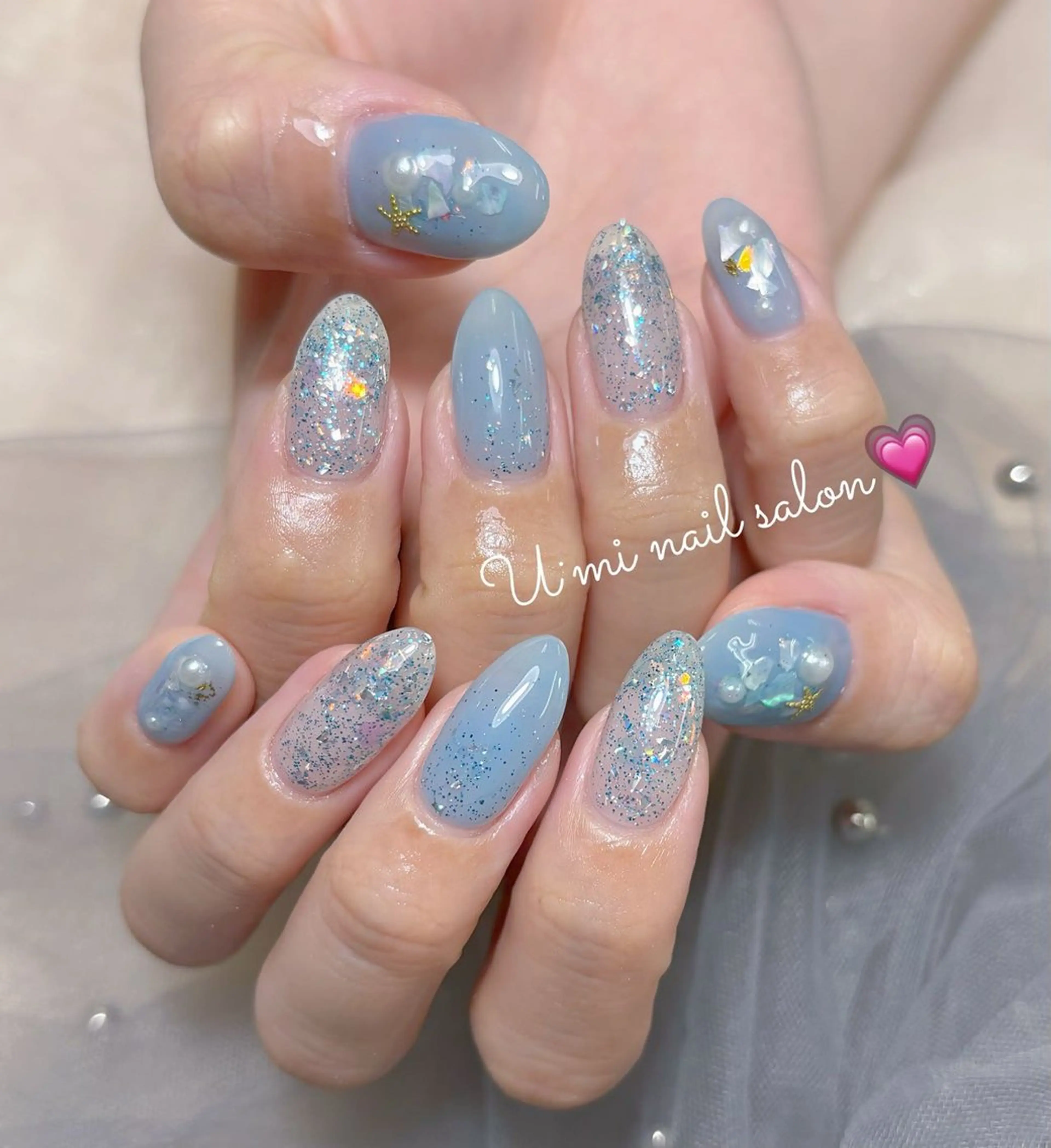 ネイル U·Mi nail salon所属・U·MI 長さ出し専門店のネイルデザイン