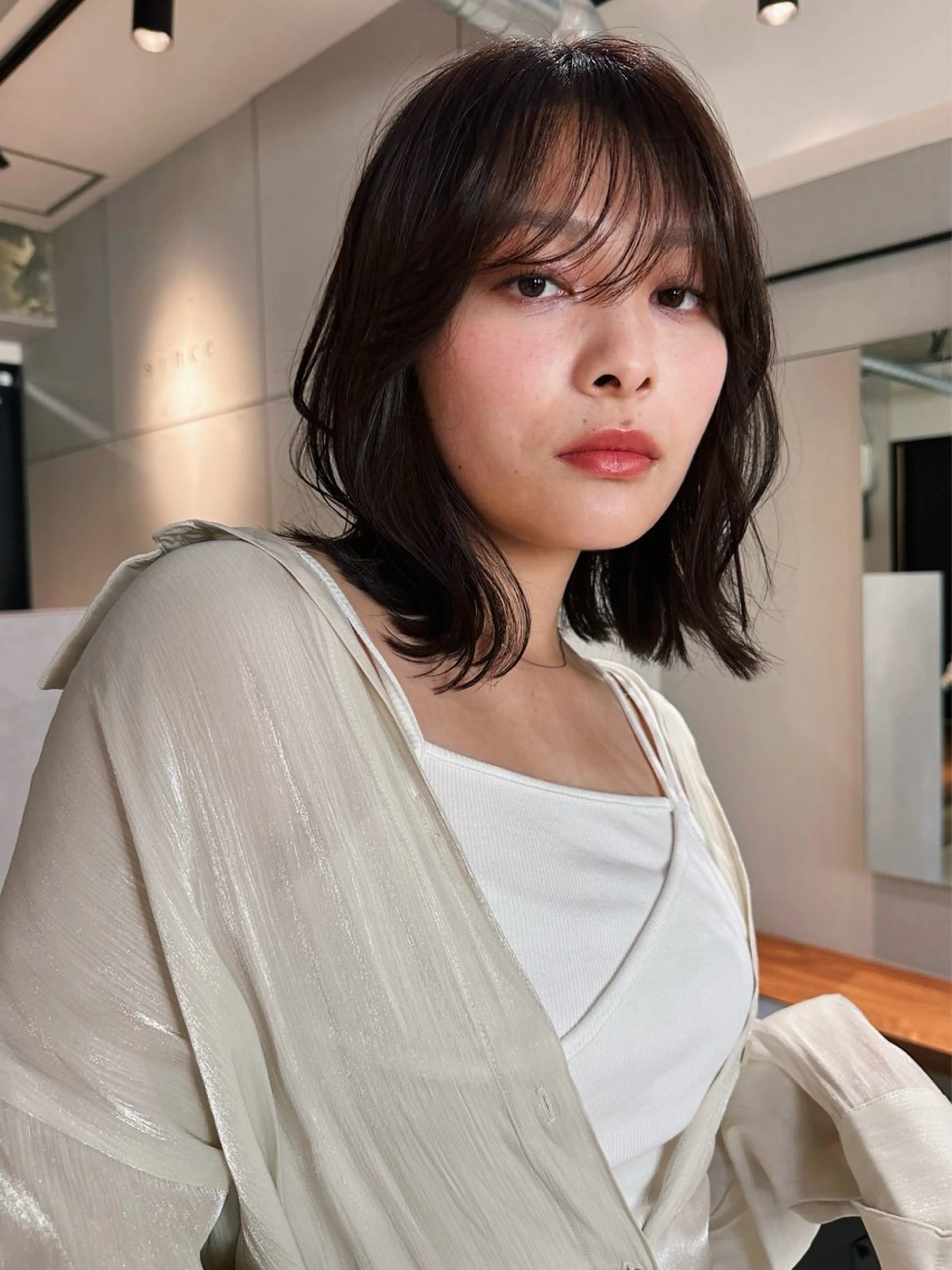 ショート カラー パーマ カット トリートメント ヘッドスパ 🎀小顔×似合わせ× 透明感カラー🎀のヘアスタイル