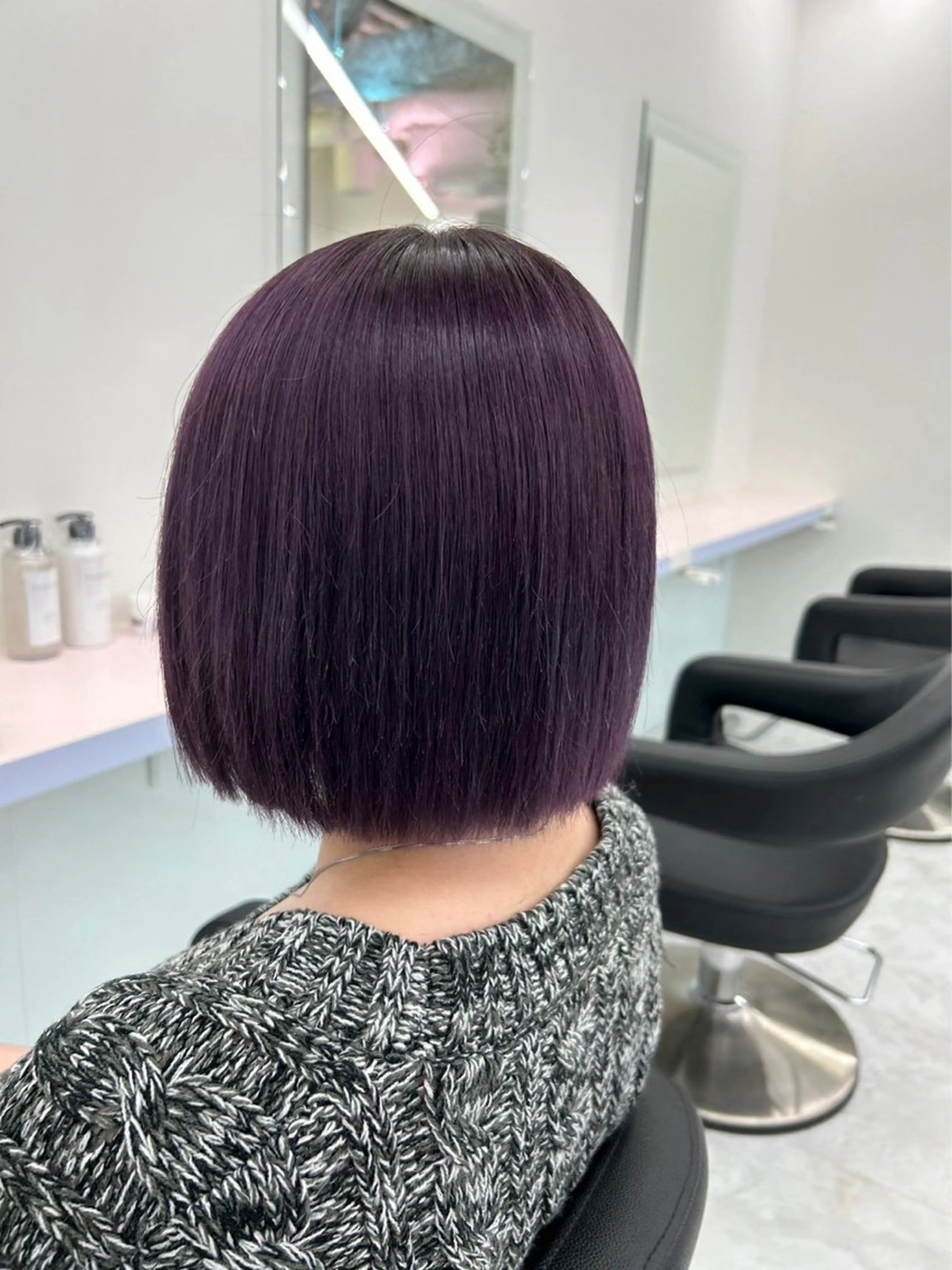 ミディアム カラー ラベンダーカラー パープルカラー カット ヘアカラー トリートメント ヘアセット ♡ブリーチカラー♡ Mirioのヘアスタイル
