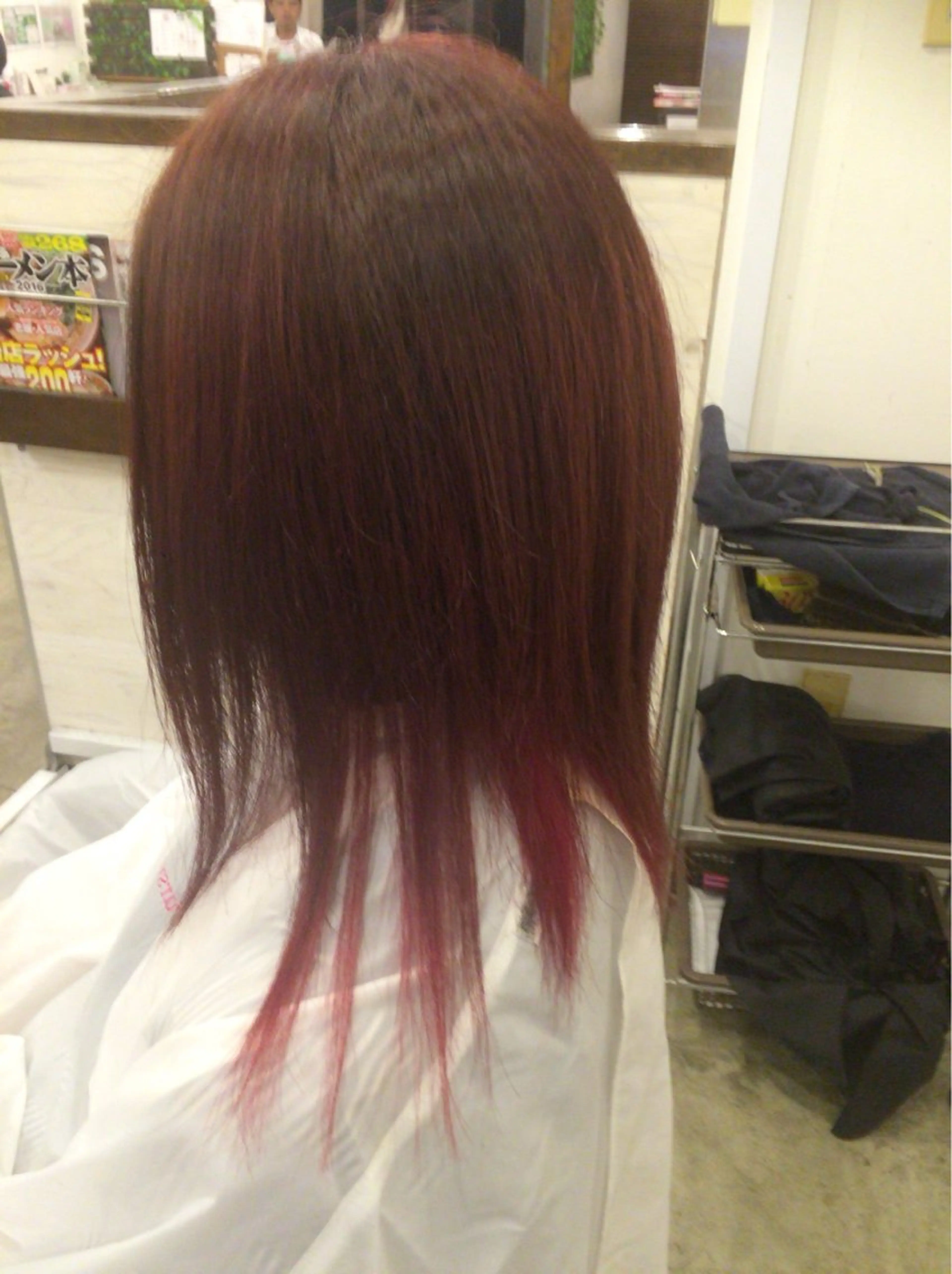 カラー マンツーマン施術 ISSHKIのヘアスタイル