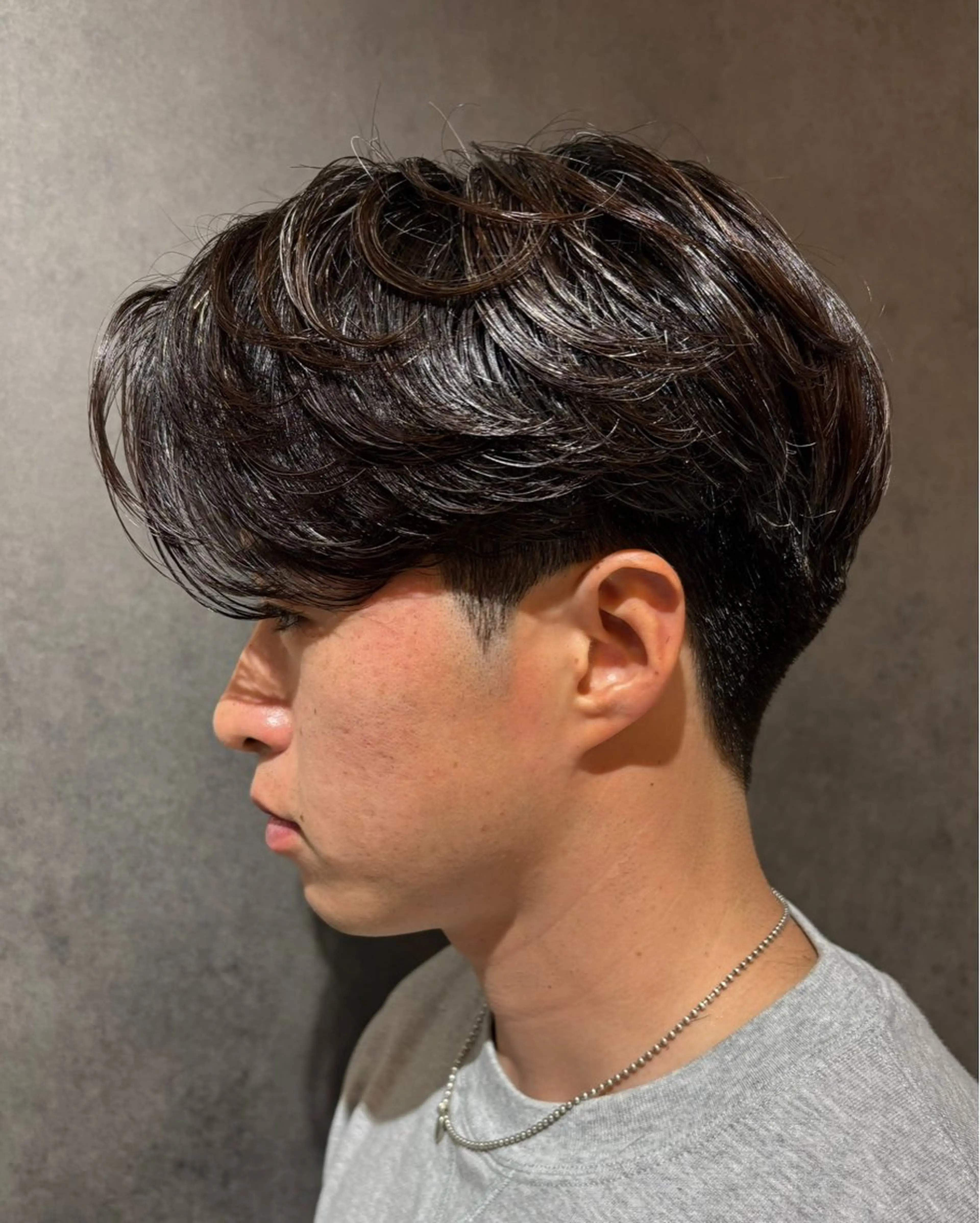 メンズ kalm所属・✵TAKUMI/ 横浜/センターパートのヘアスタイル