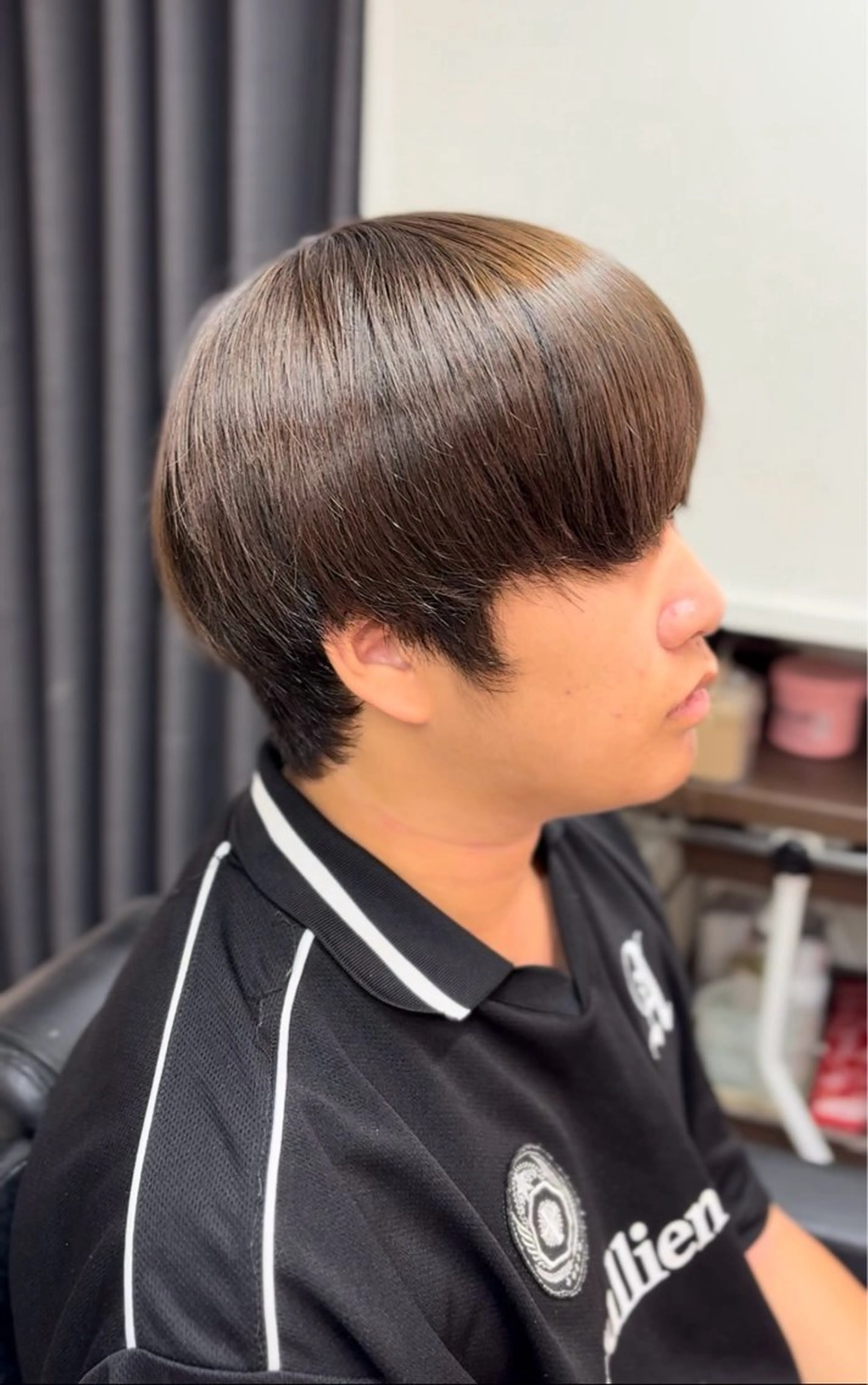全頭縮毛矯正ストレート👱‍♂️の写真