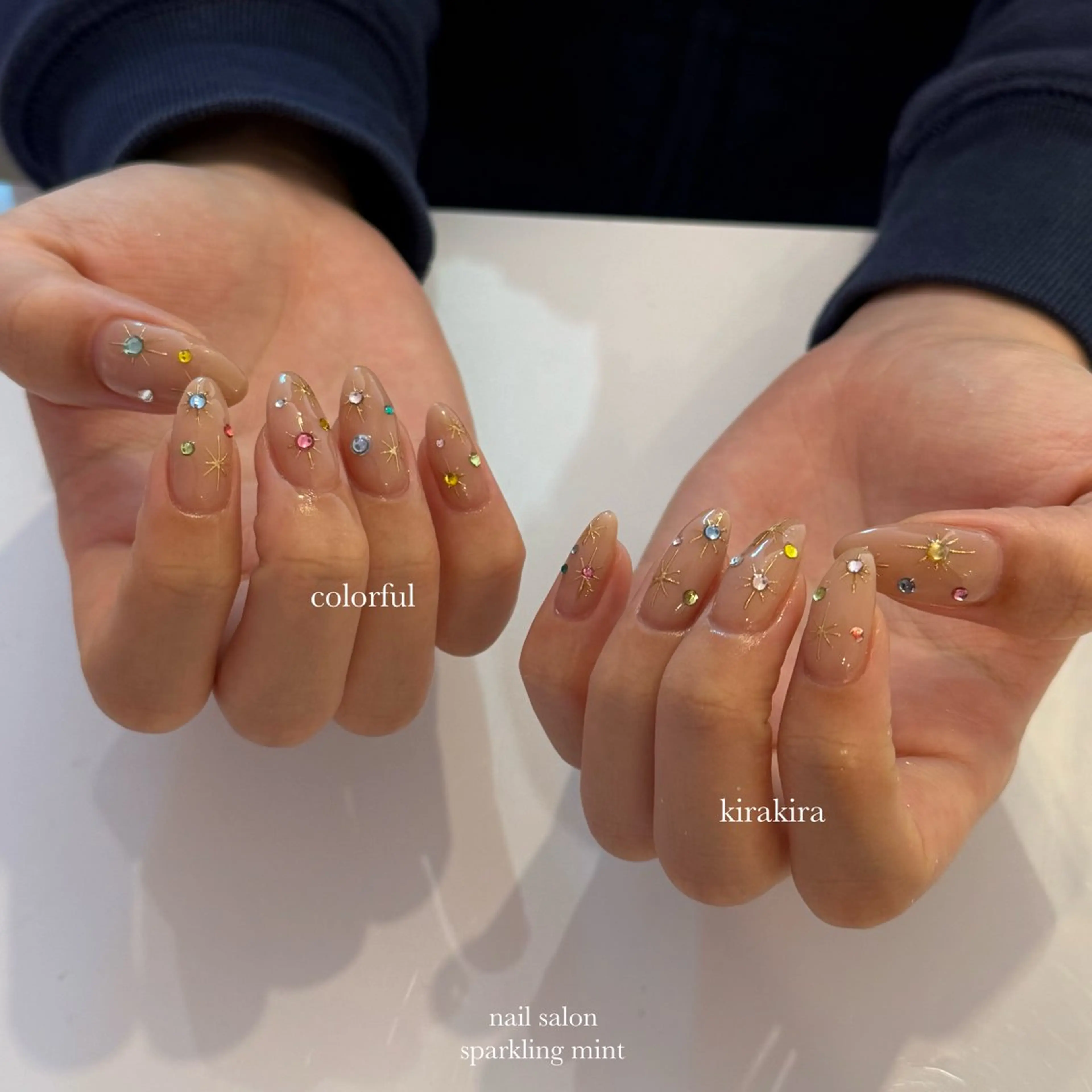 ネイル キラキラネイル ハンドネイル natsuki 🎀💎モデル様募集のネイルデザイン