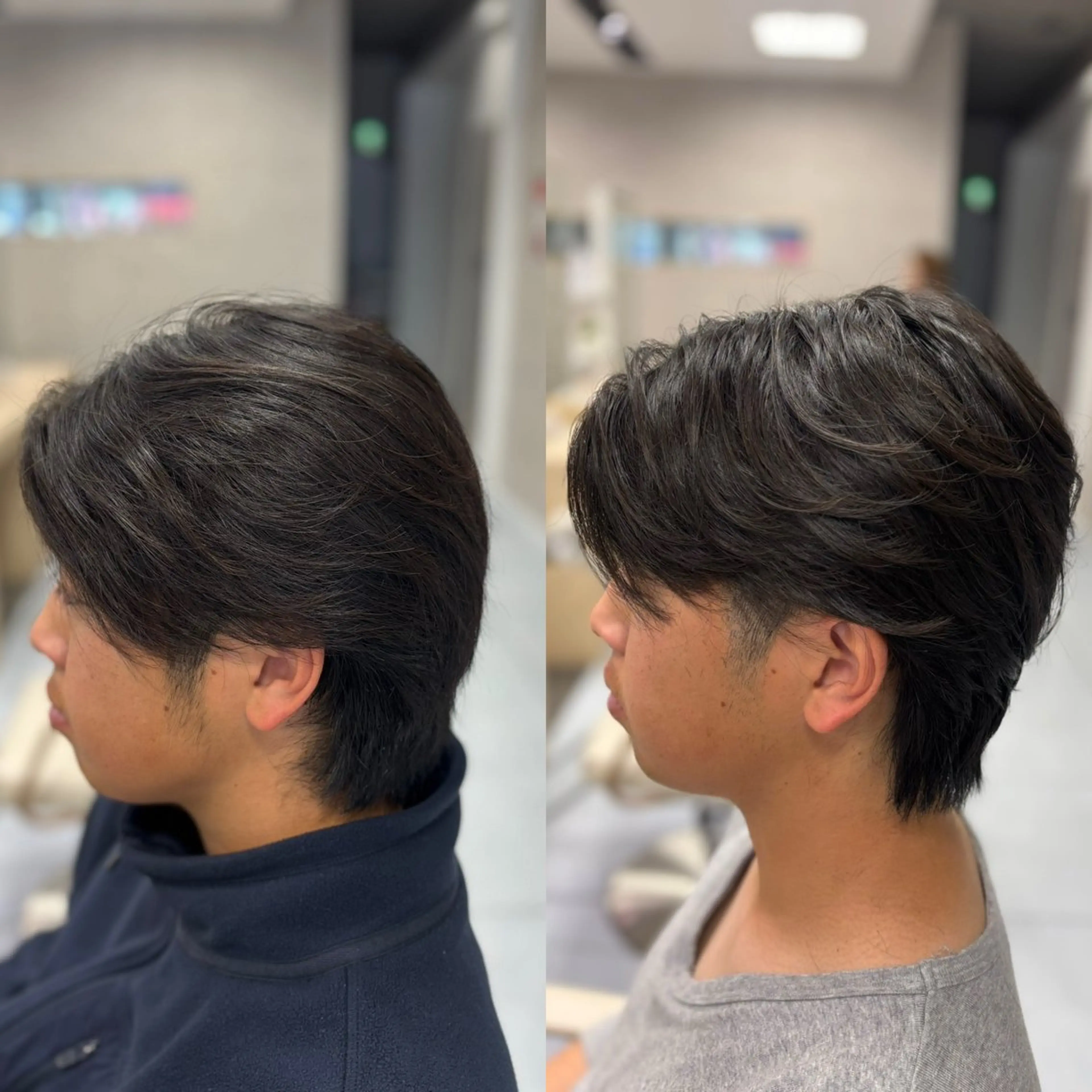 ショート パーマ メンズ カット パーマ メンズ特化韓国風 パーマスタイル/りんのヘアスタイル