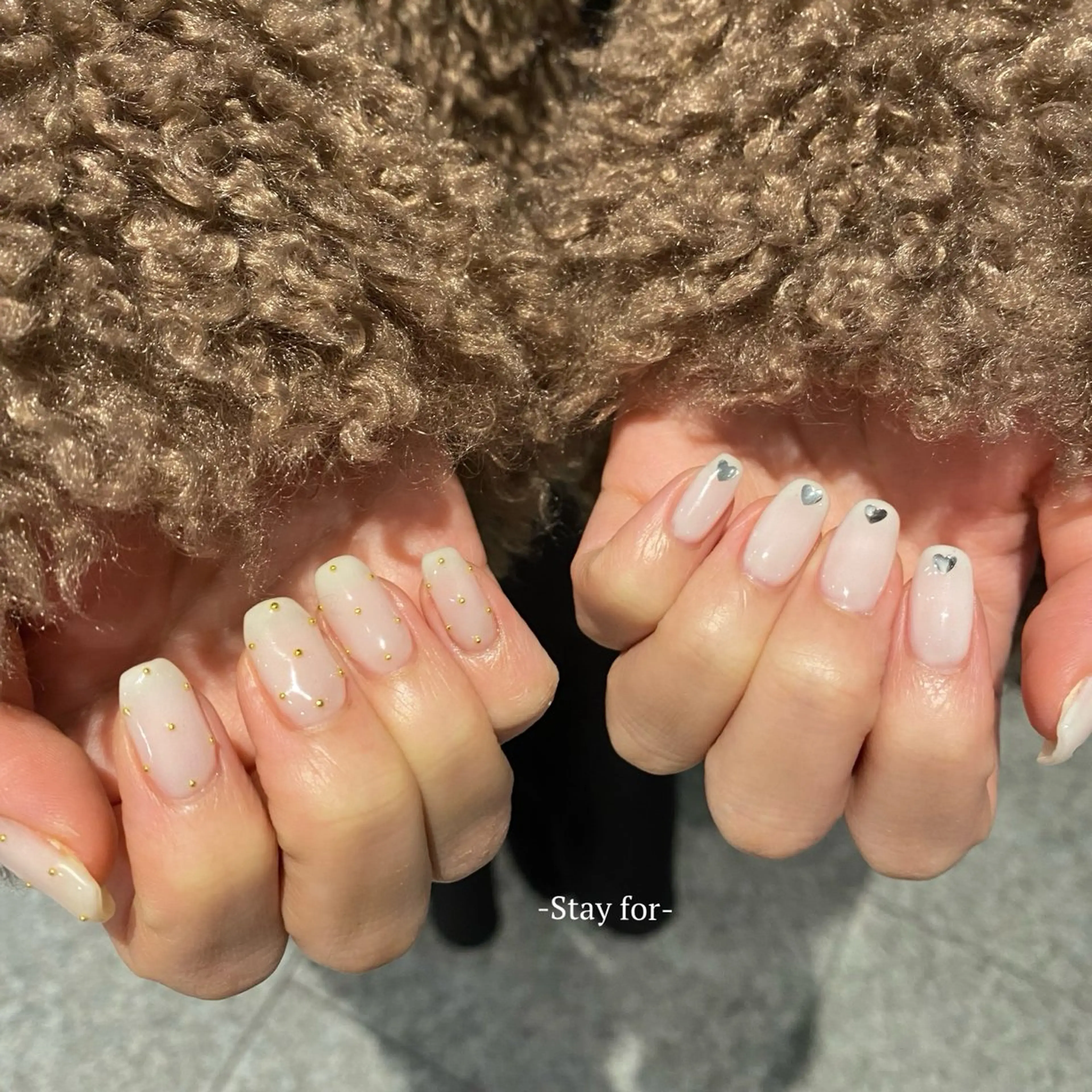 ネイル シンプルネイル Stay for_ Sanaのネイルデザイン