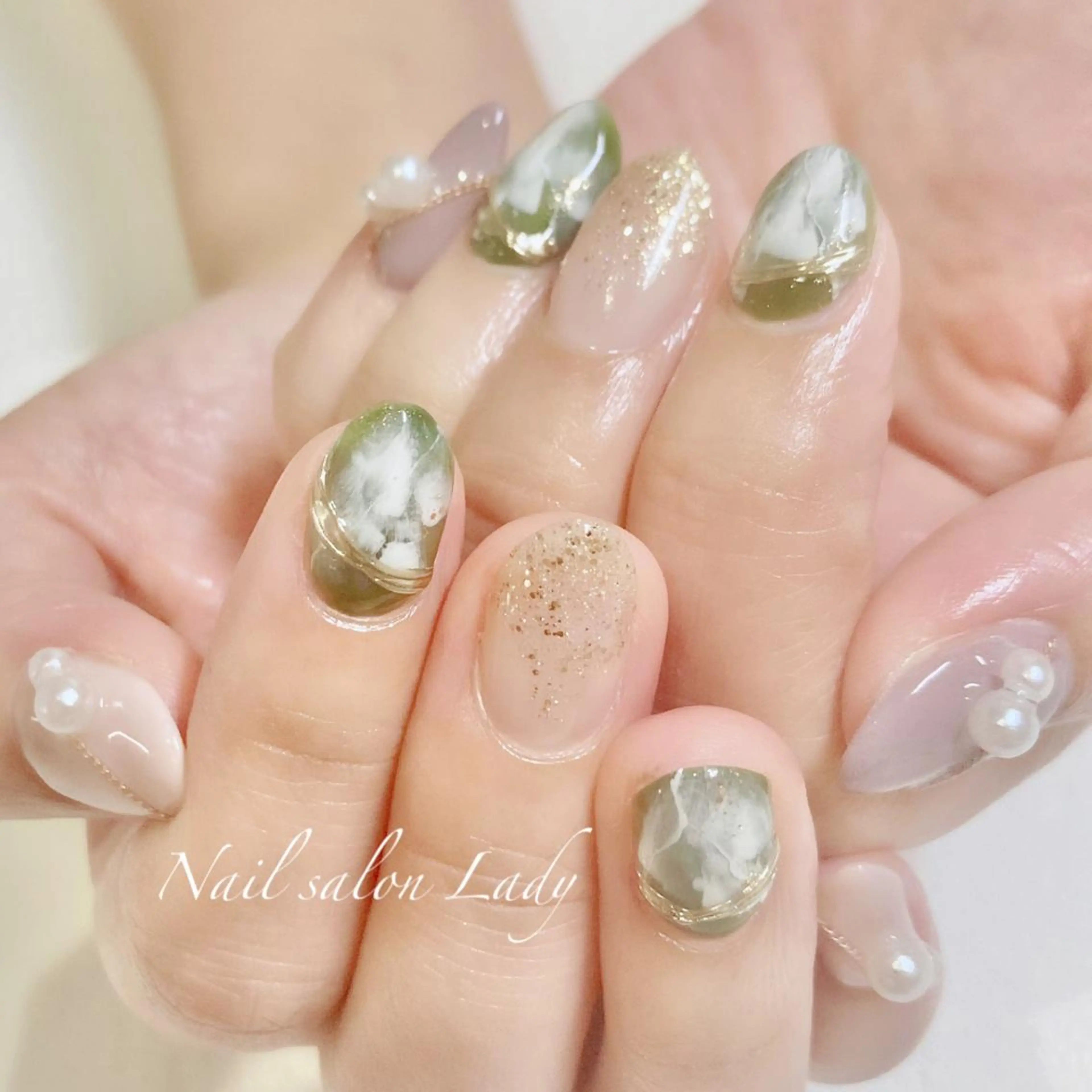 ネイル ハンドネイル Nail salon Ladyのネイルデザイン