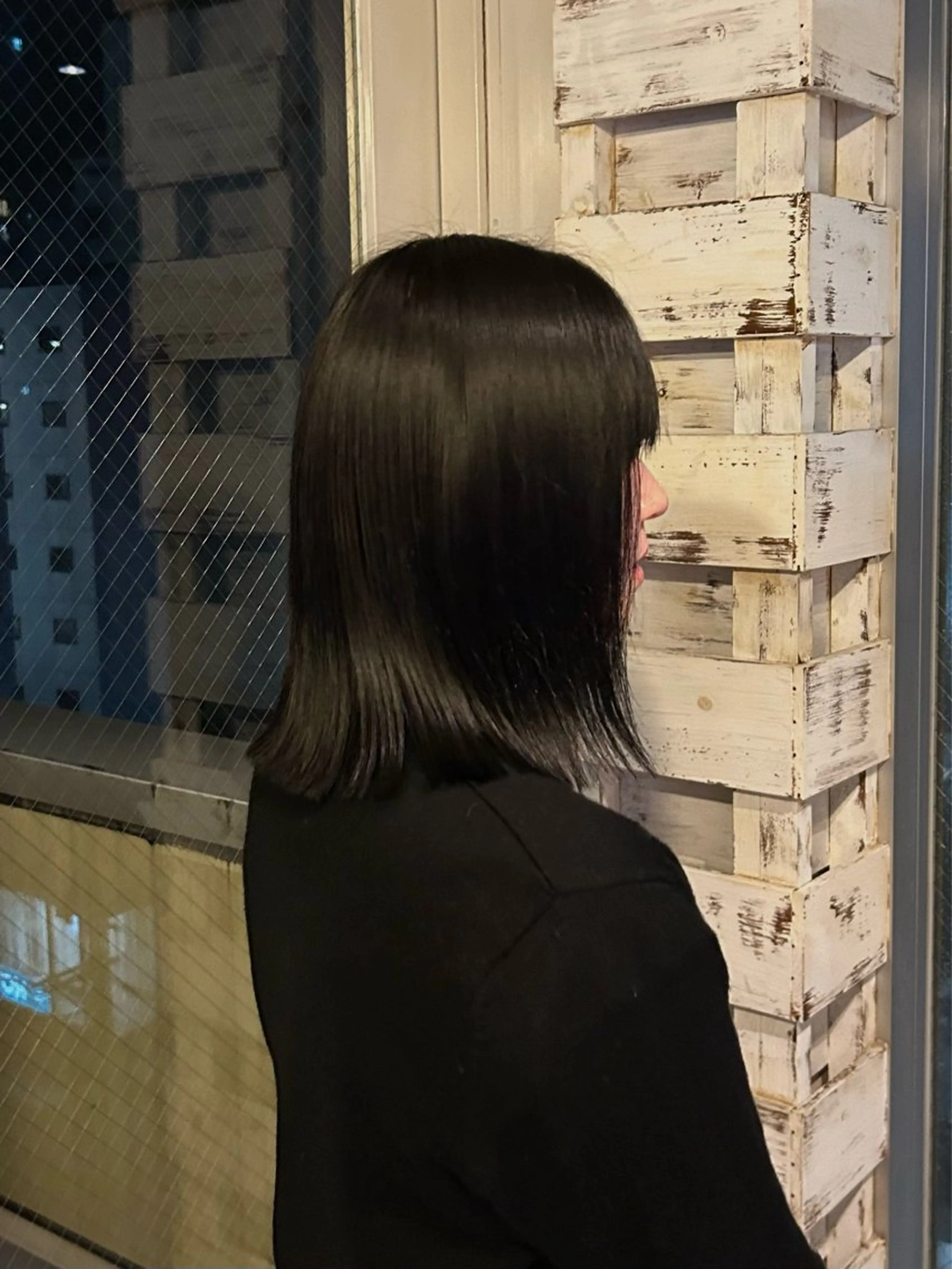 セミロング 佐藤 ウィリアムのヘアスタイル