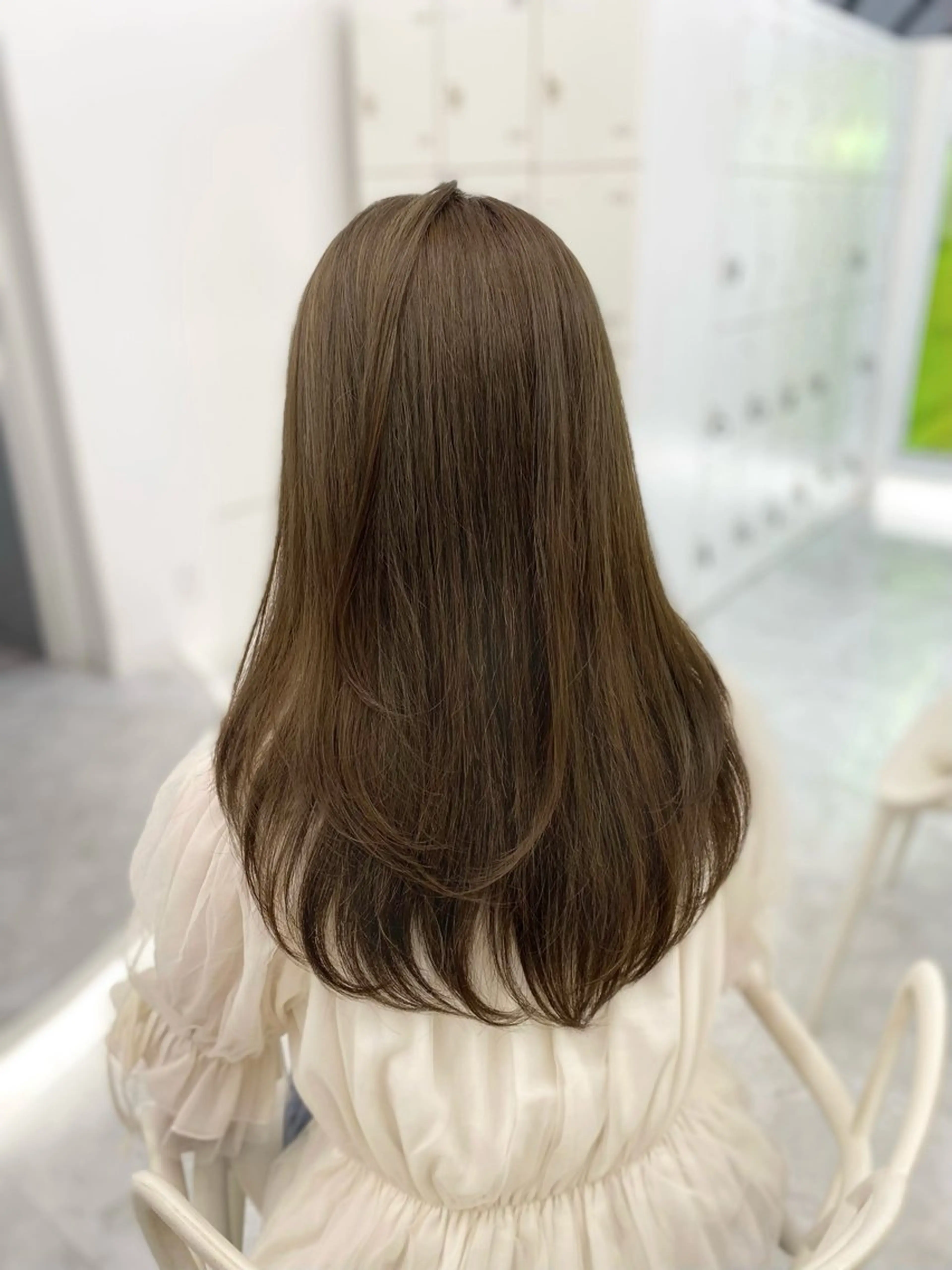 カラー ヘアカラー 🤍透明感グレージュ オリーブ🤍RINのヘアスタイル