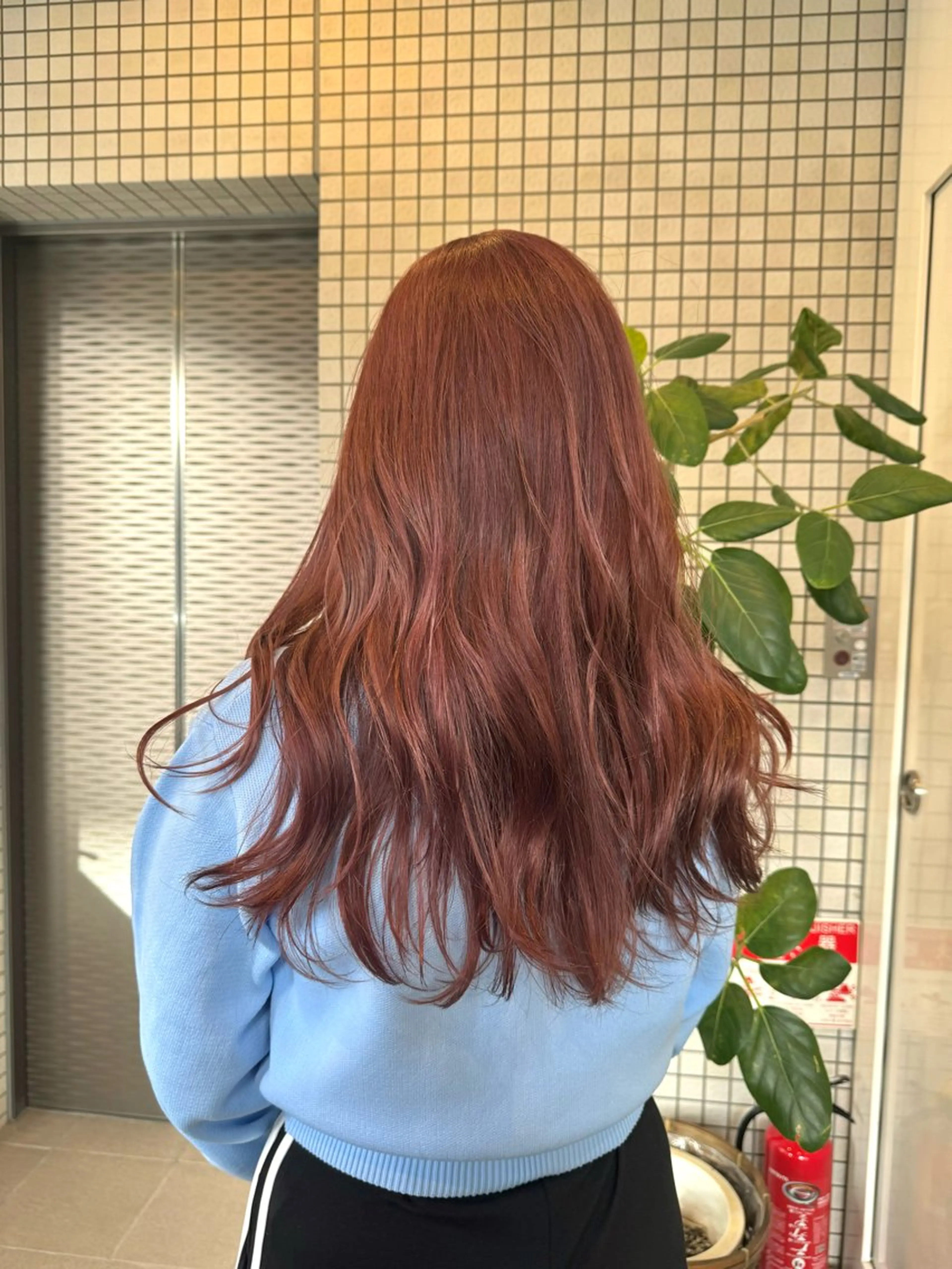 ロング ヘアカラー 透明感カラー🪡🤍 nanao🤍🪡のヘアスタイル