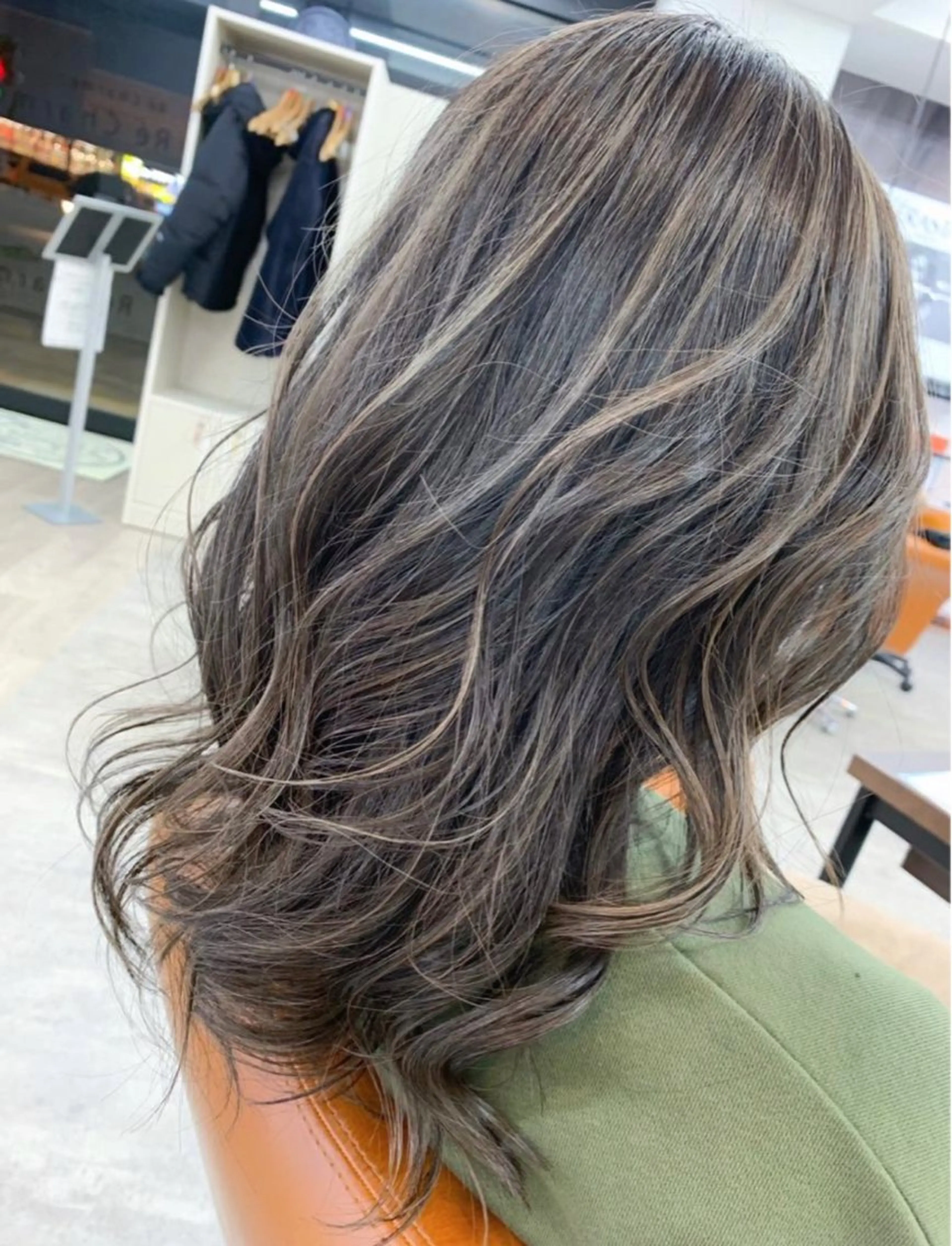ロング カラー 🐶横山 楓真🐶 Recharme新保のヘアスタイル