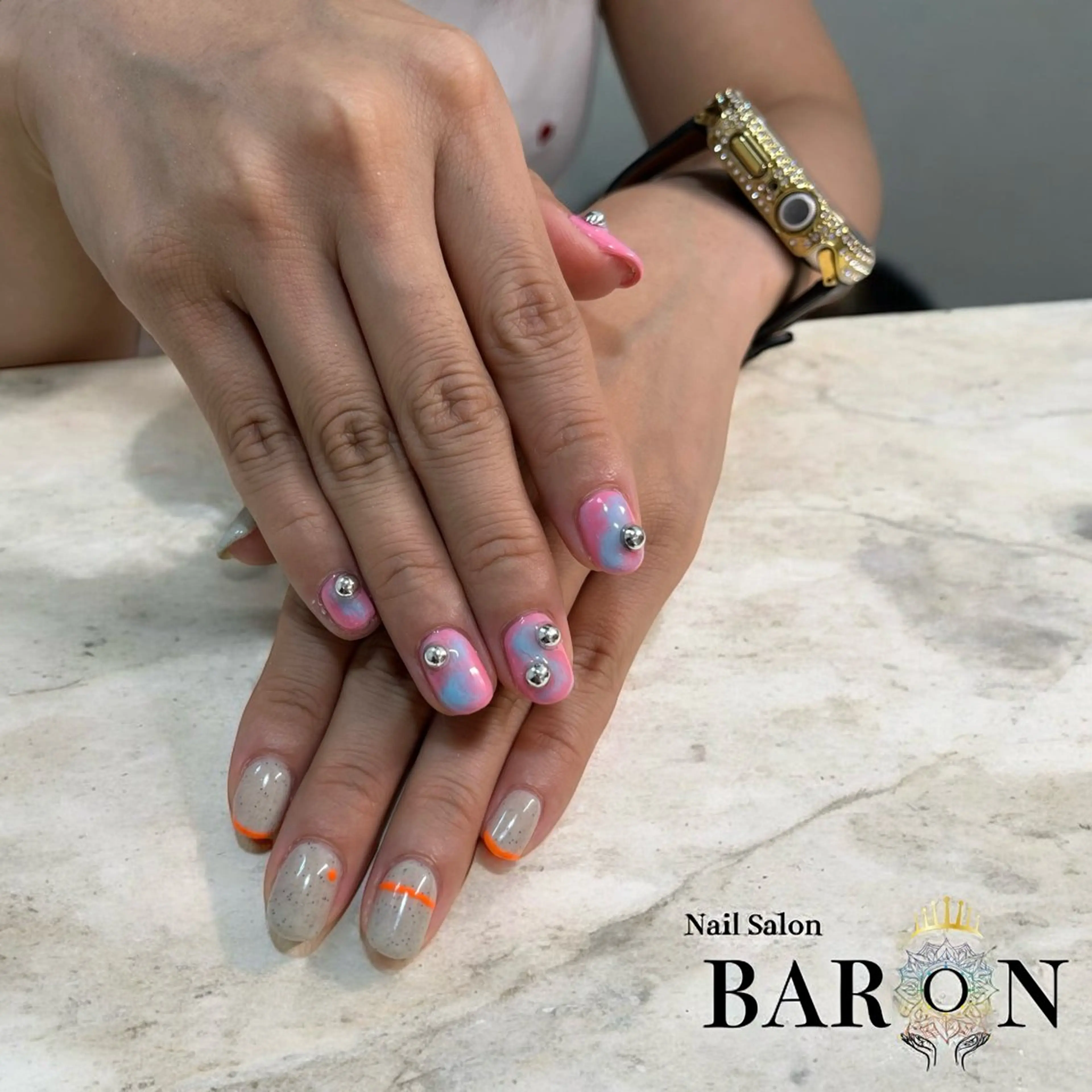 ネイル 👑BARON👑 NATSUMIのネイルデザイン
