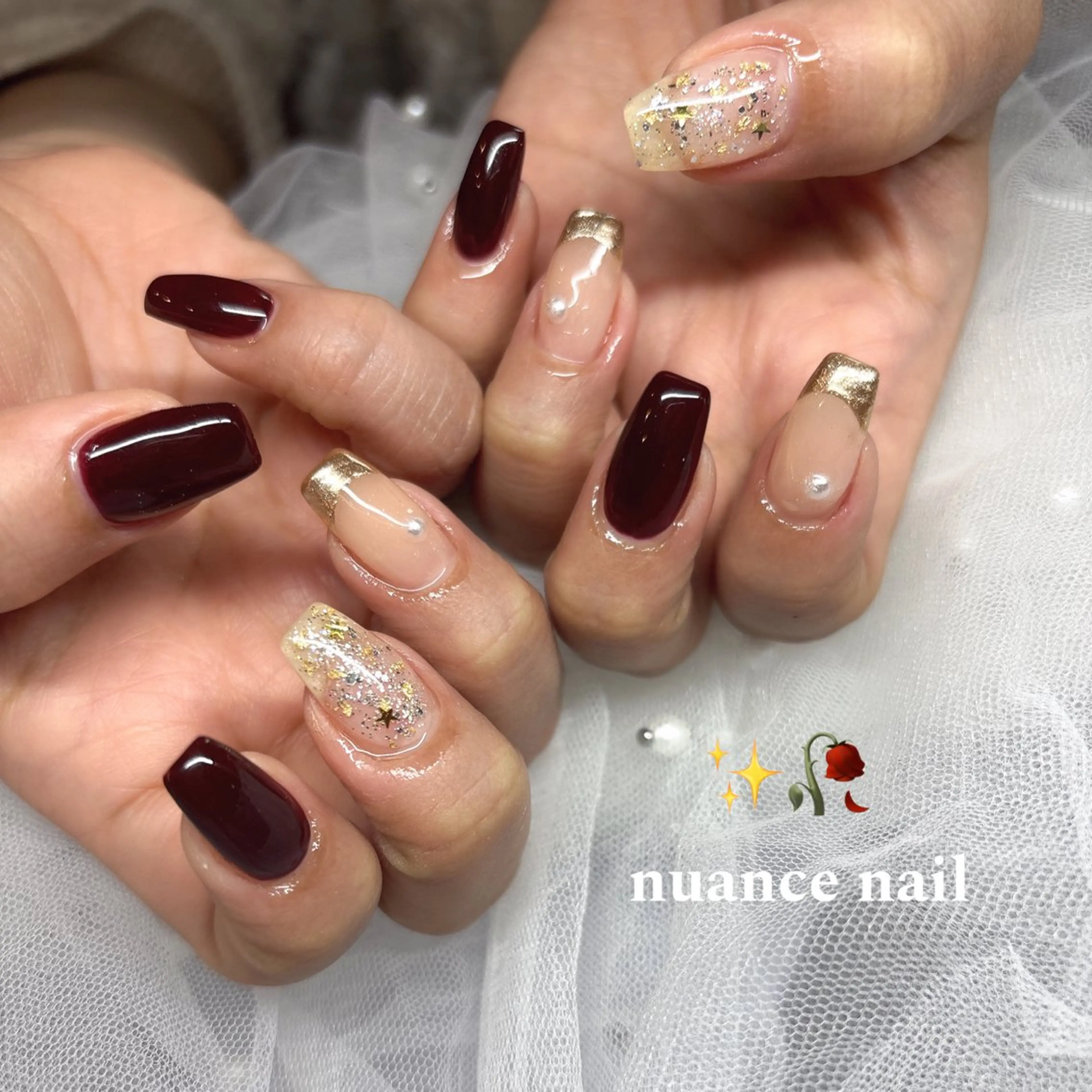 ネイル 韓国ネイル ロングネイル 持ち込み ピンク スカルプネイル ハンドネイル happiness nailのネイルデザイン