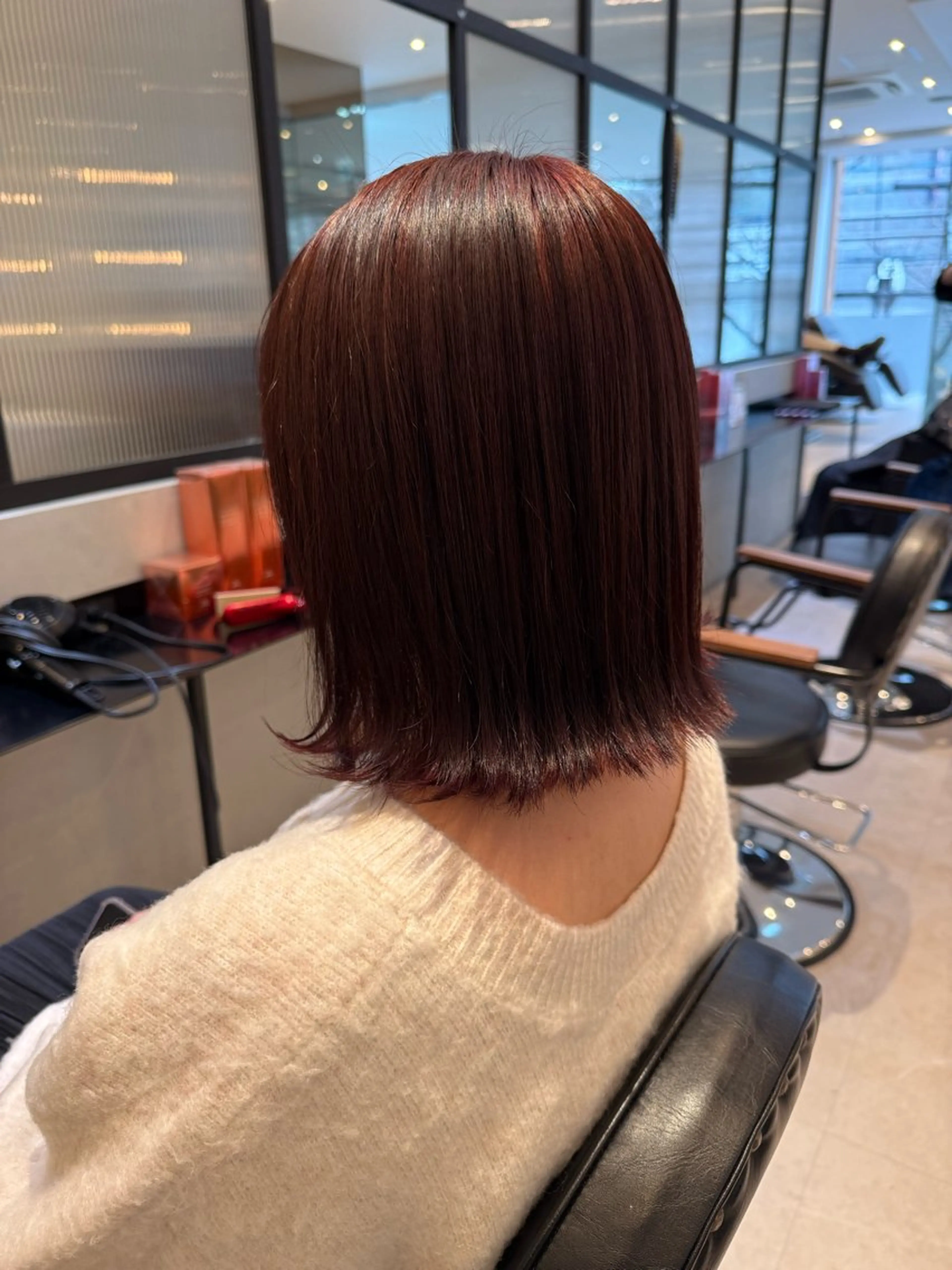 ショート カット ヘアカラー トリートメント 韓国ヘア🇰🇷/ みずき/レイヤーのヘアスタイル