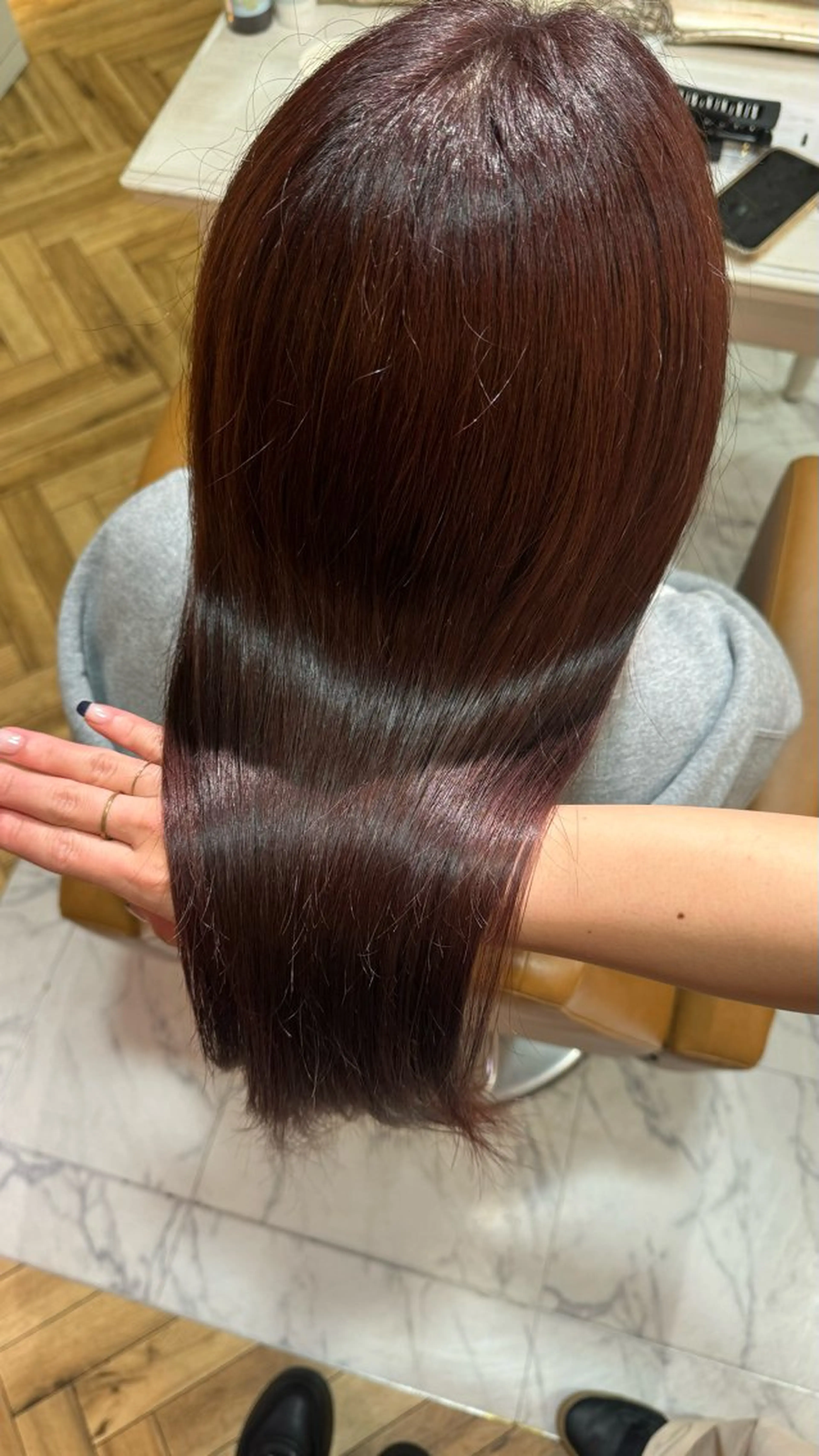 ロング カラー パーマ/ボブ /しなる🌷のヘアスタイル