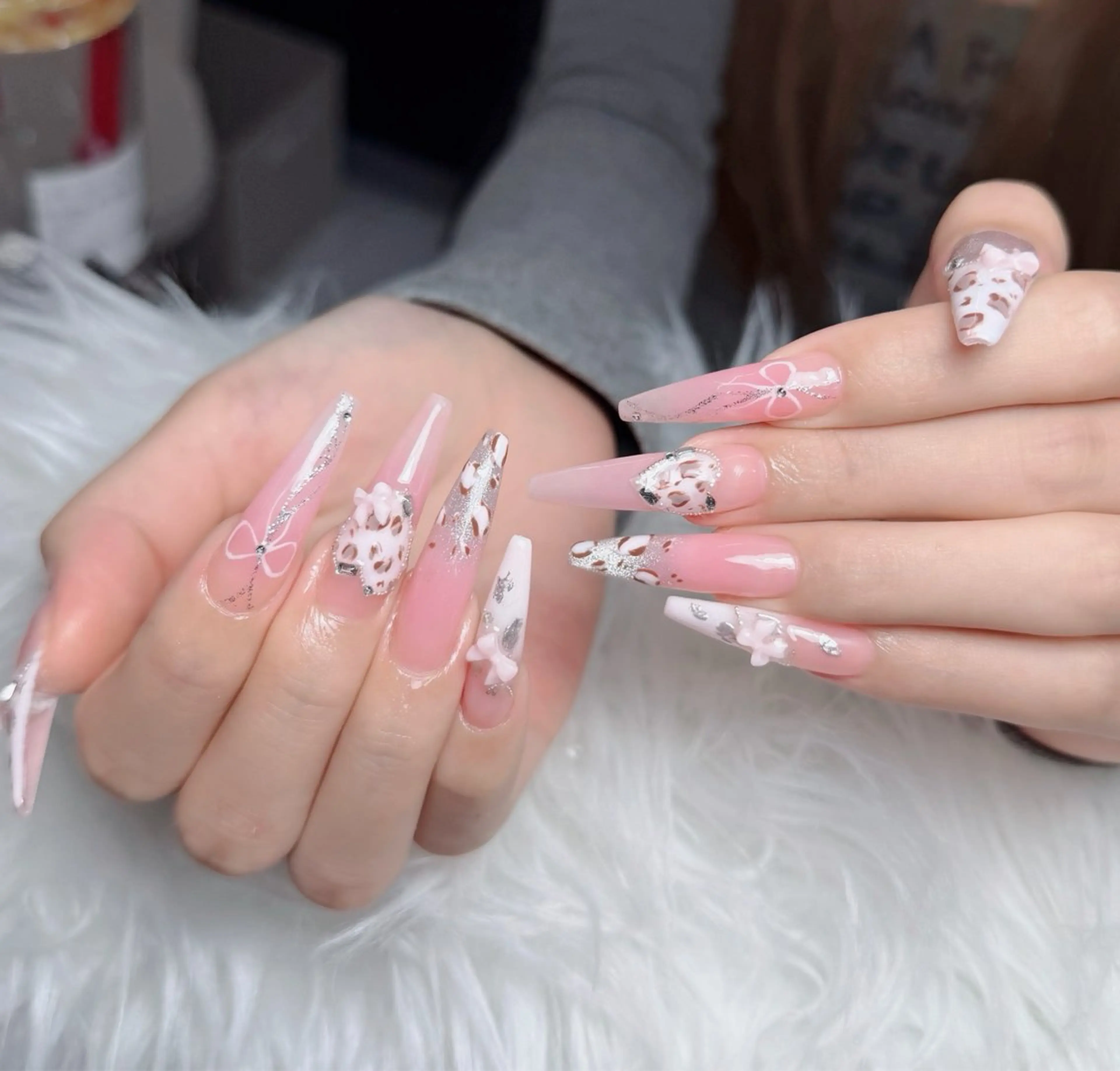 ネイル アートネイル 韓国ネイル 持ち込み ワンホンネイル ハンドネイル Lenie Shinokuboのネイルデザイン