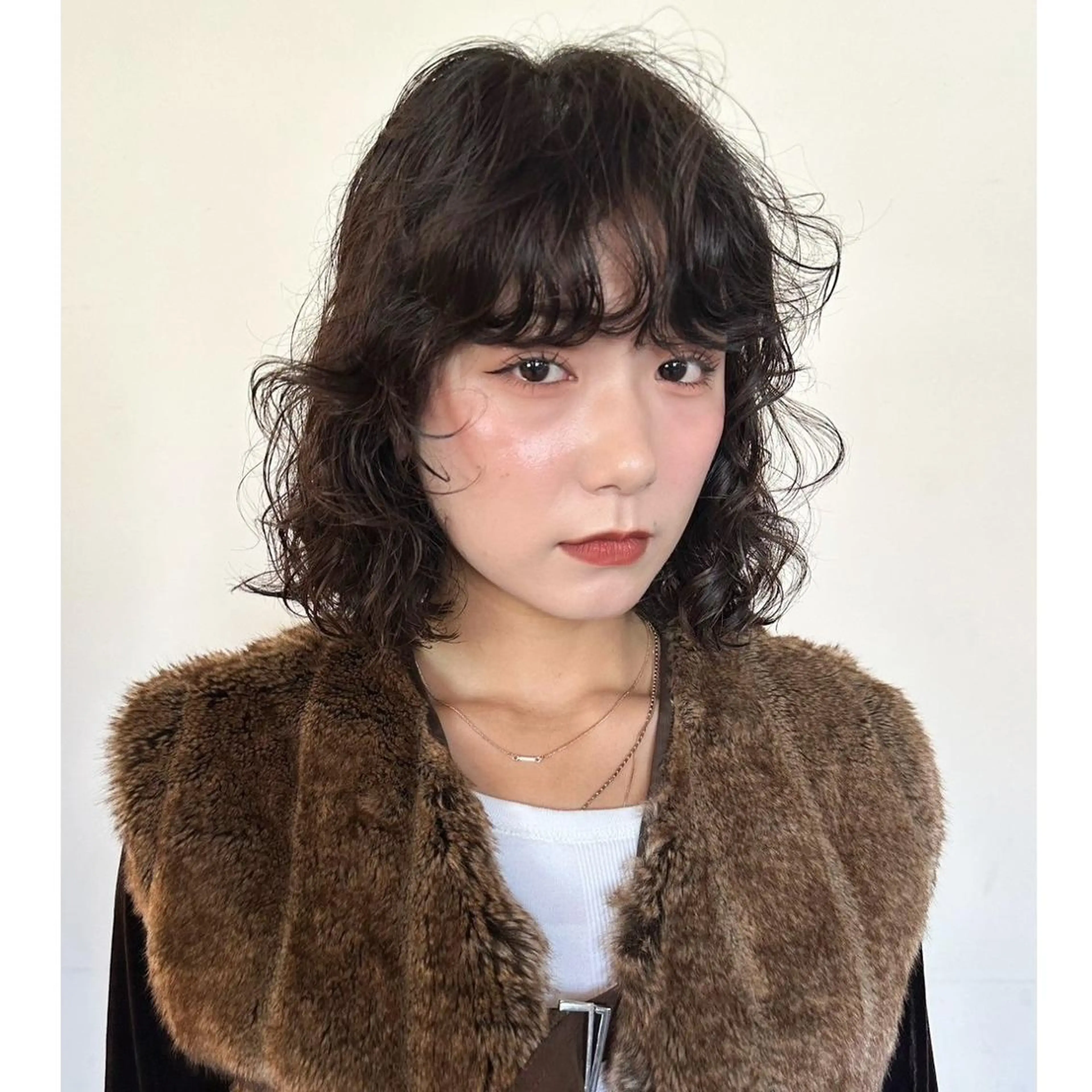 カット+パーマ+コーティングトリートメントの写真