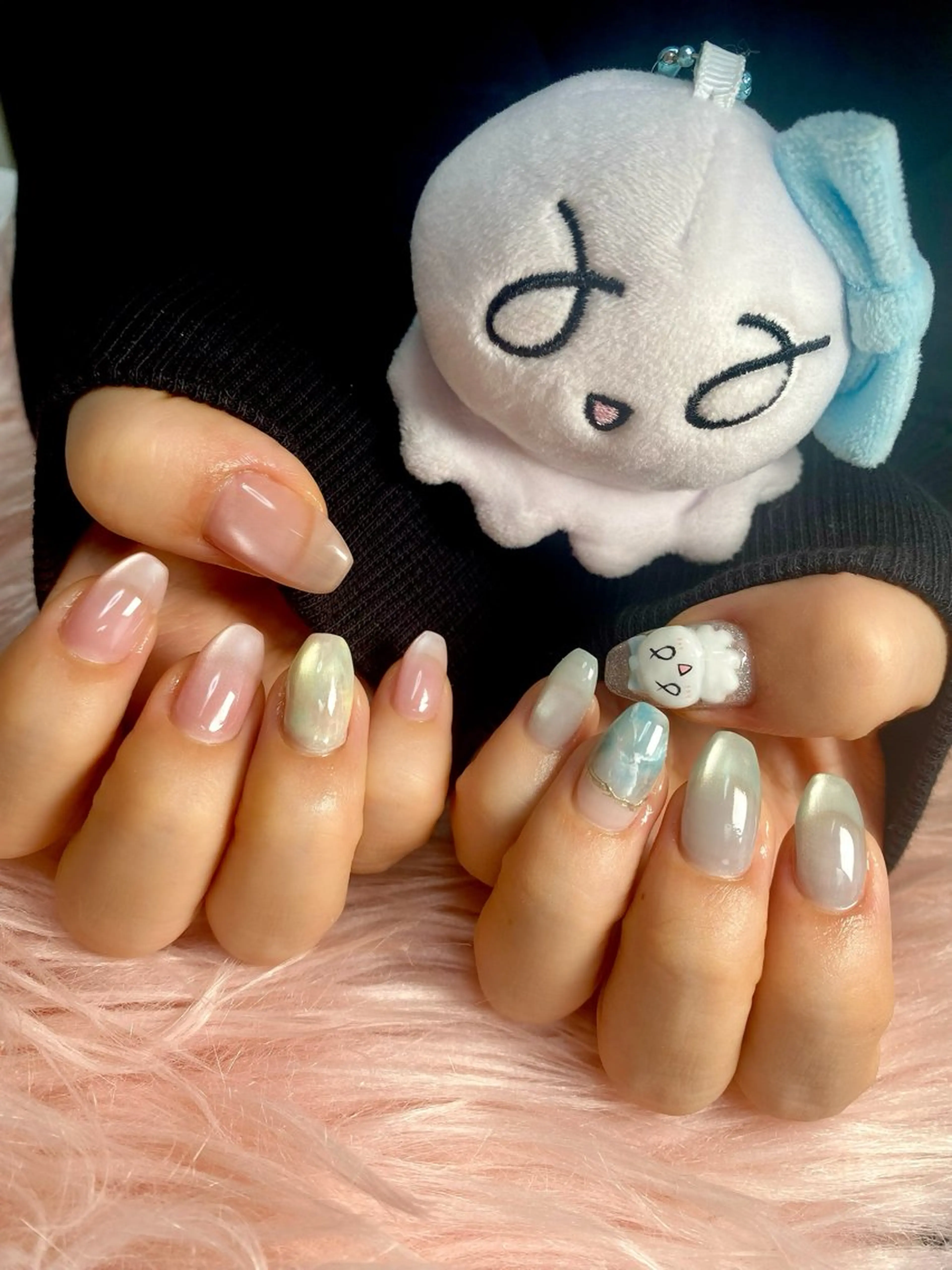 ネイル 持ち込み mille feuilleのネイルデザイン