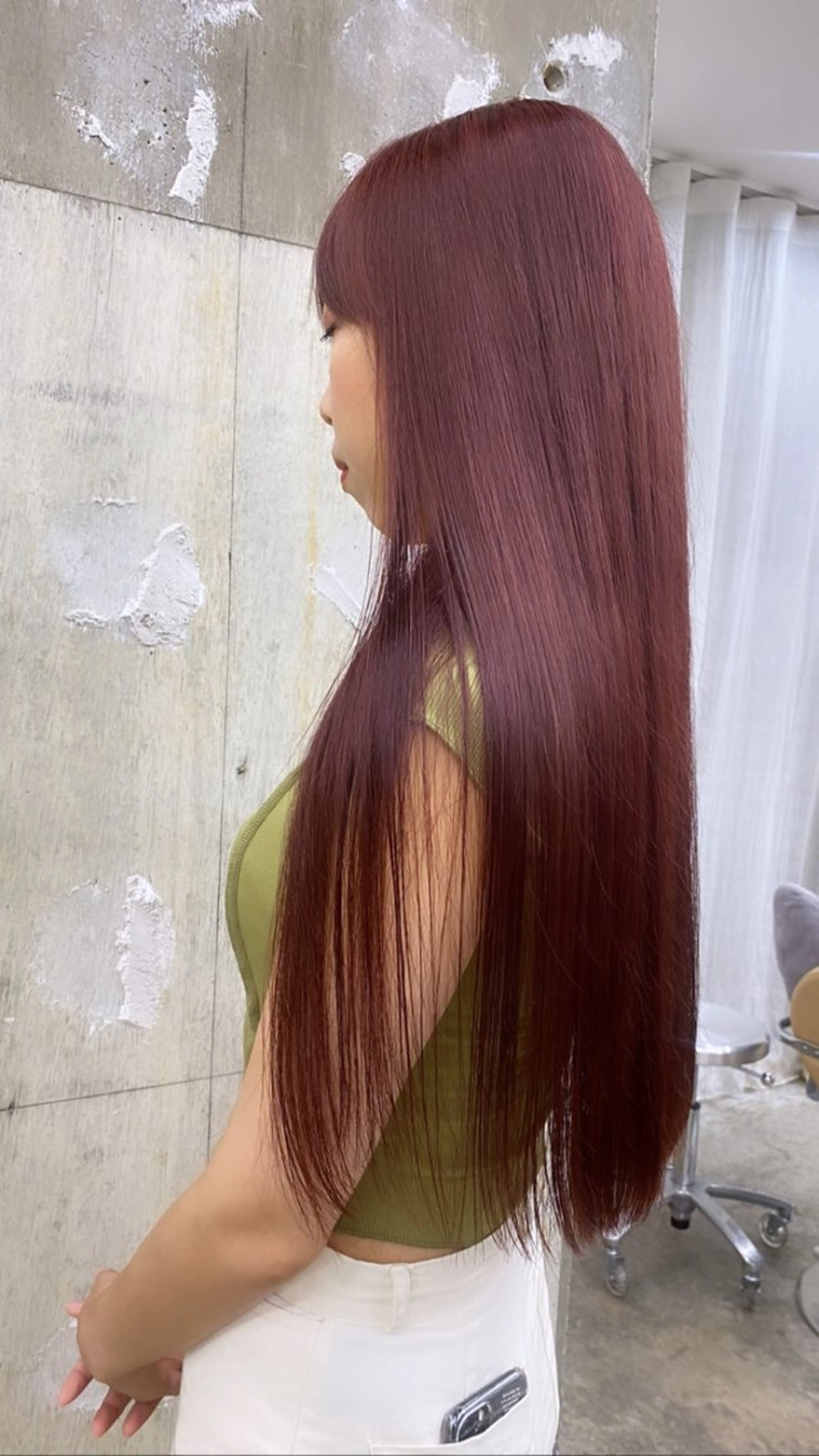 ロング Amy.所属・amy. ユナのヘアスタイル