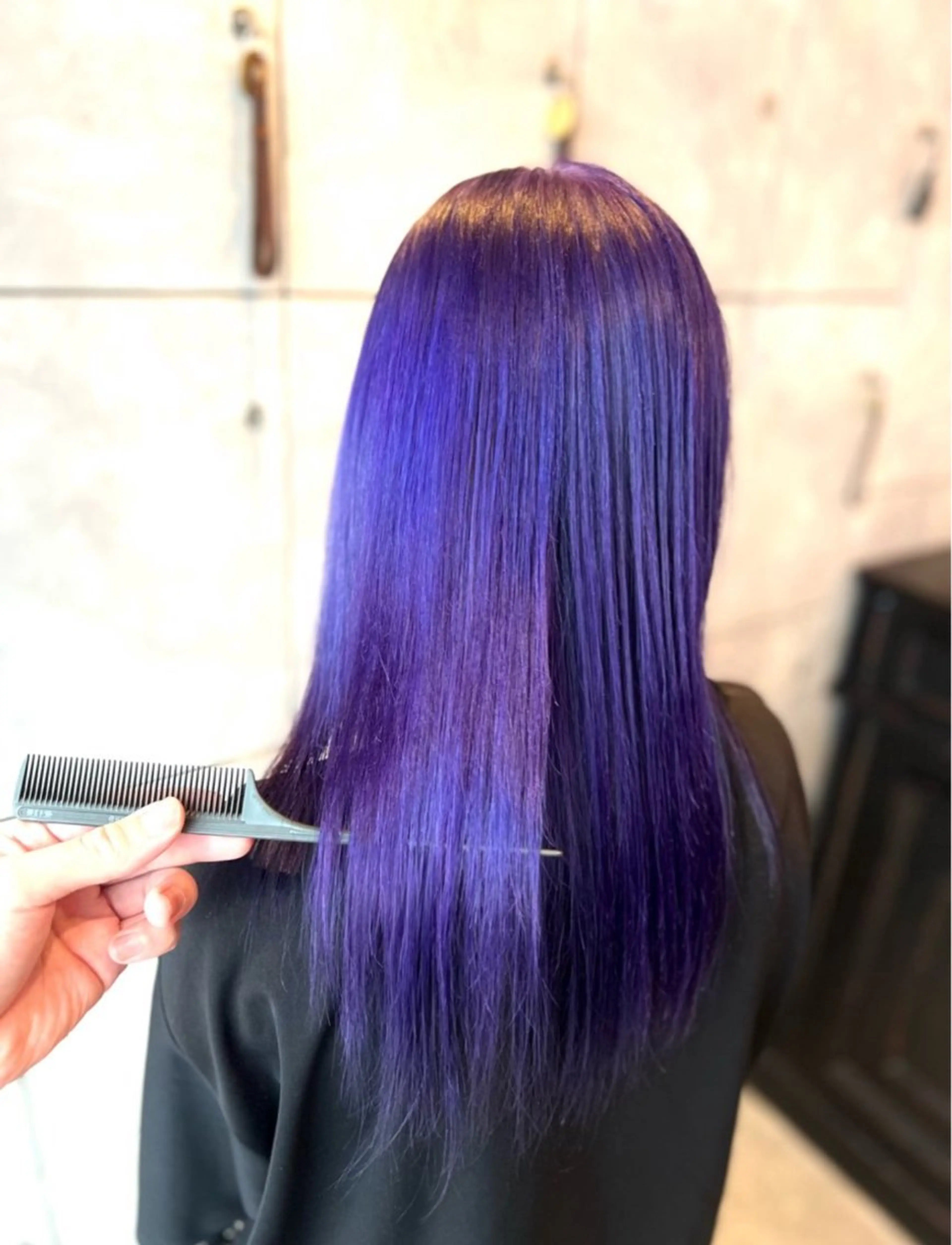 ロング カラー ヘアカラー トリートメント ヘアセット 🌈インナーカラー ‘ショウマ’🌈のヘアスタイル