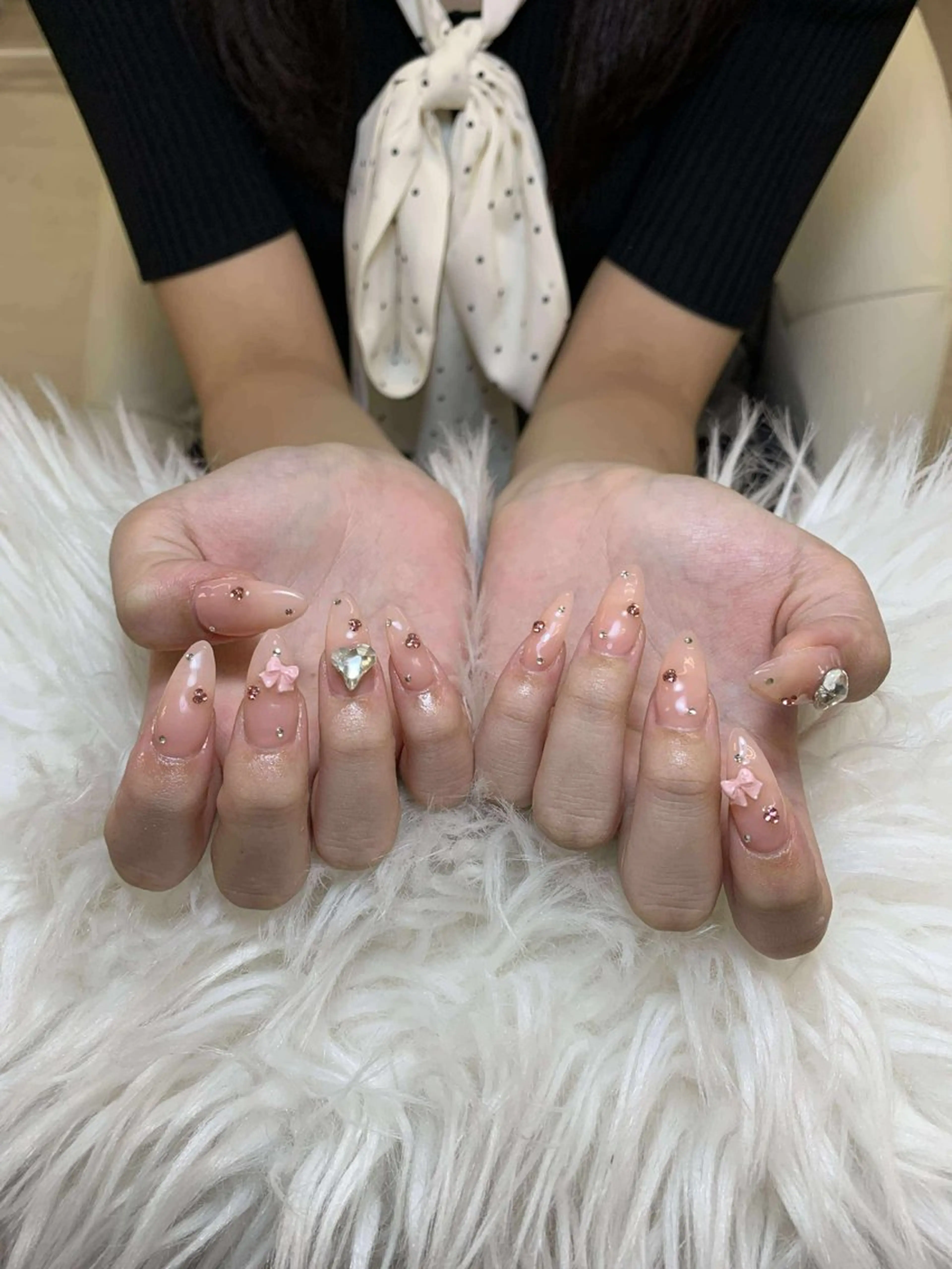 ネイル ハンドネイル ハンドケア Anh Nail 歌舞伎町のネイルデザイン