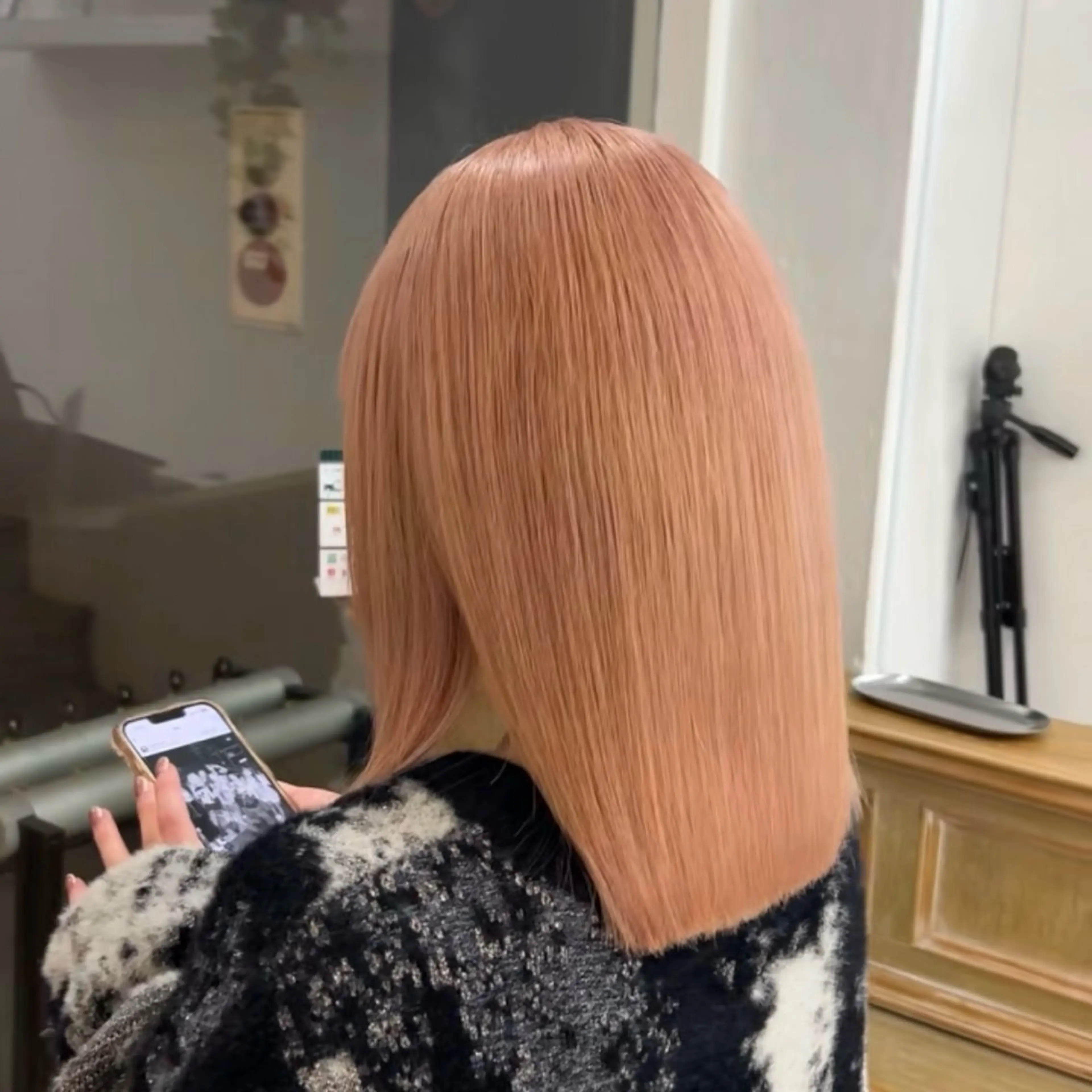 ミディアム メンズ メンズブリーチ ヘアカラー ブリーチカラー/原宿 /髪質改善/shinのヘアスタイル