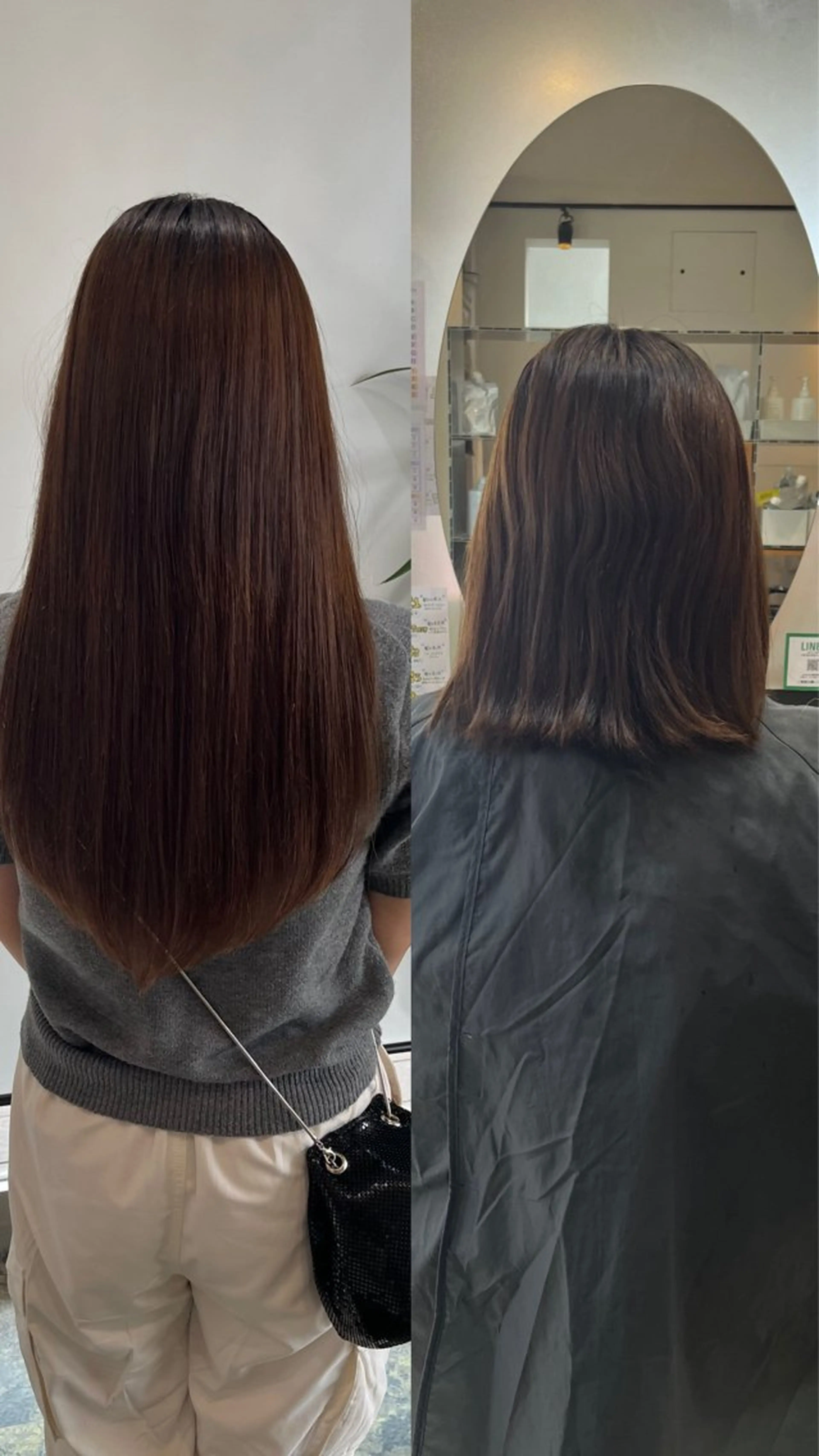 ロング 野村 奈里亜のヘアスタイル