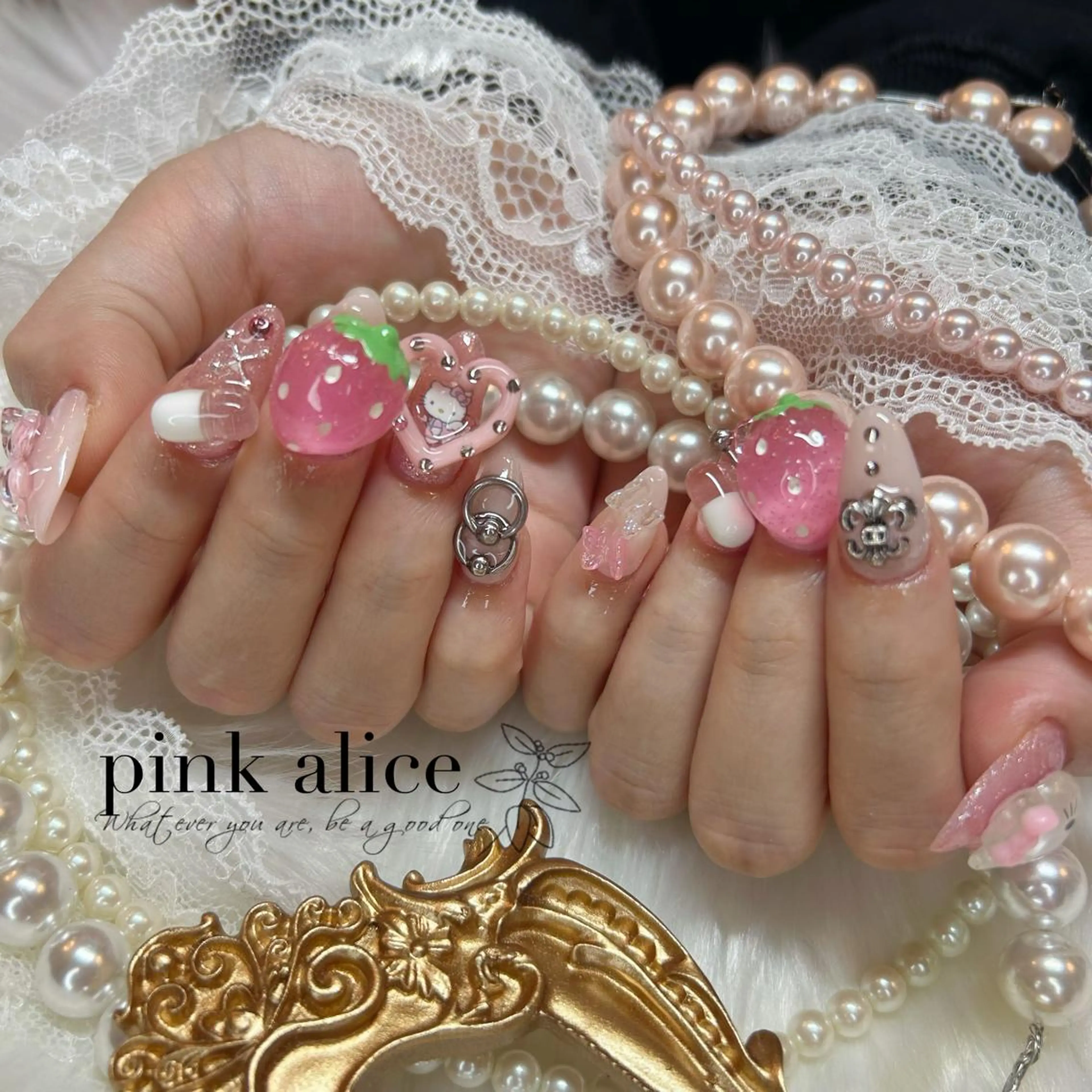 ネイル nail salon Pink Aliceのネイルデザイン