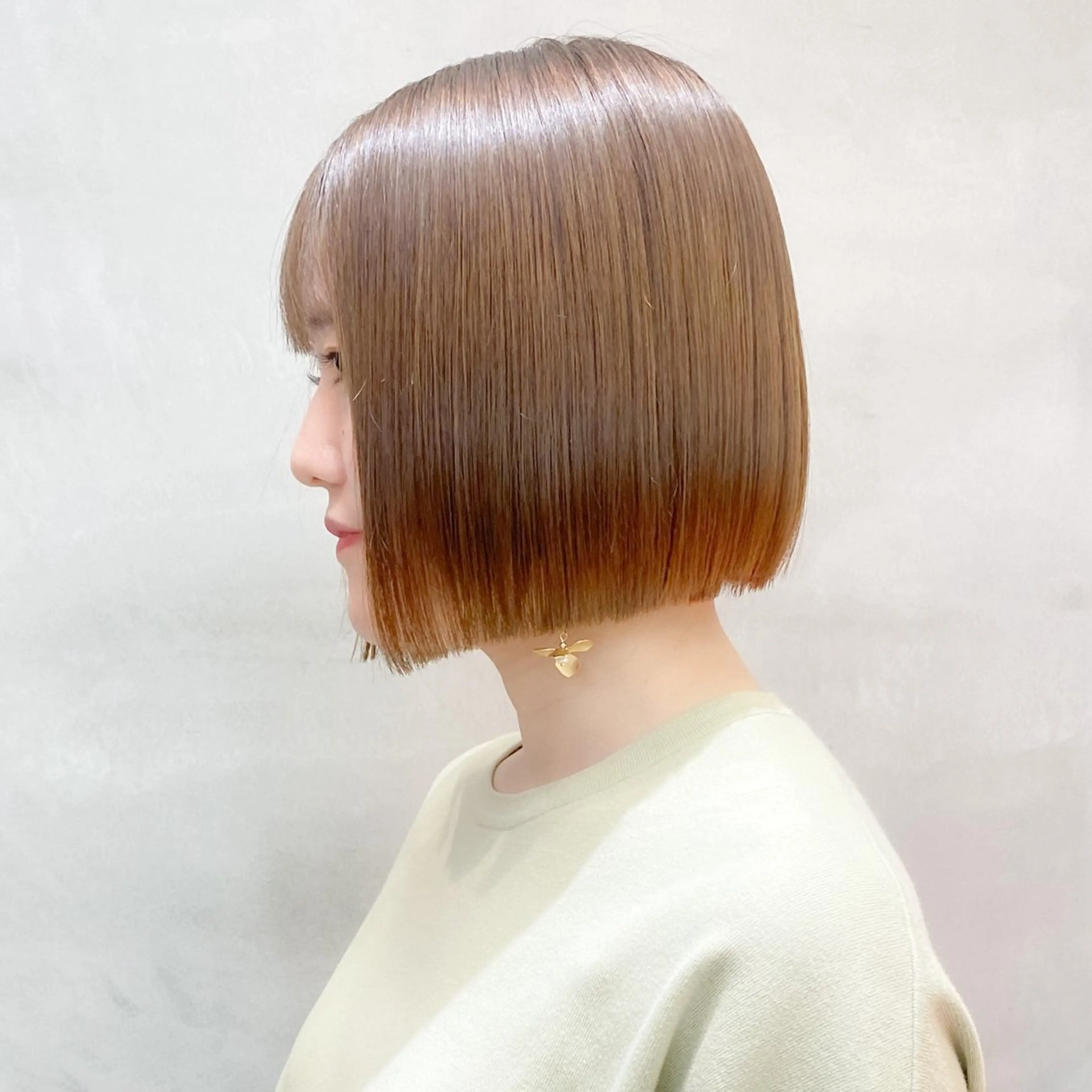 ミディアム カット トリートメント 【店長】ボブ縮毛矯正 リピートNo.1米倉のヘアスタイル