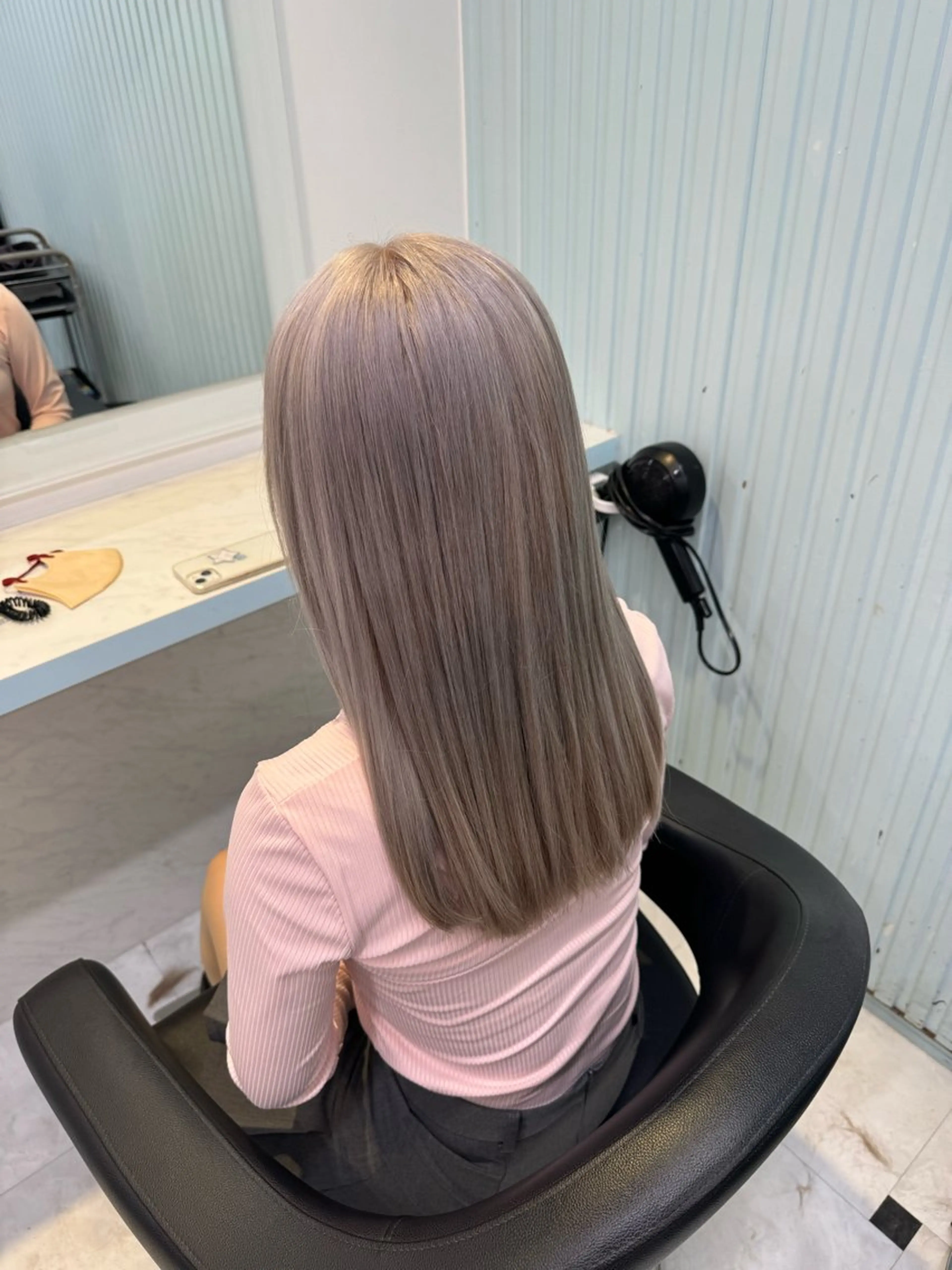 ロング カラー ヘアカラー 🩷モテ髪＆透明感 🩷ミルクティー🩷のヘアスタイル