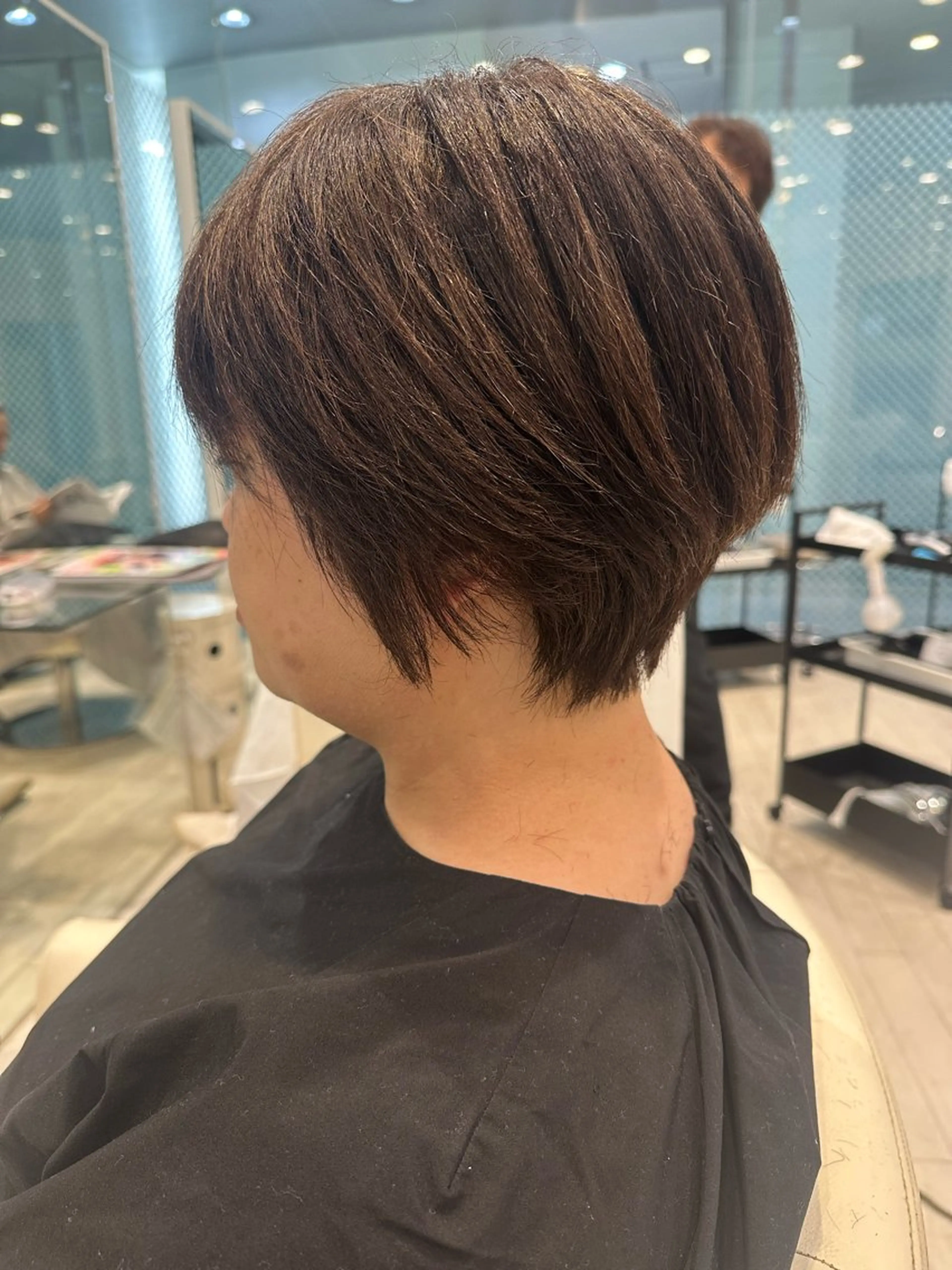 ショート カラー ショートヘア 井上 凜太郎のヘアスタイル