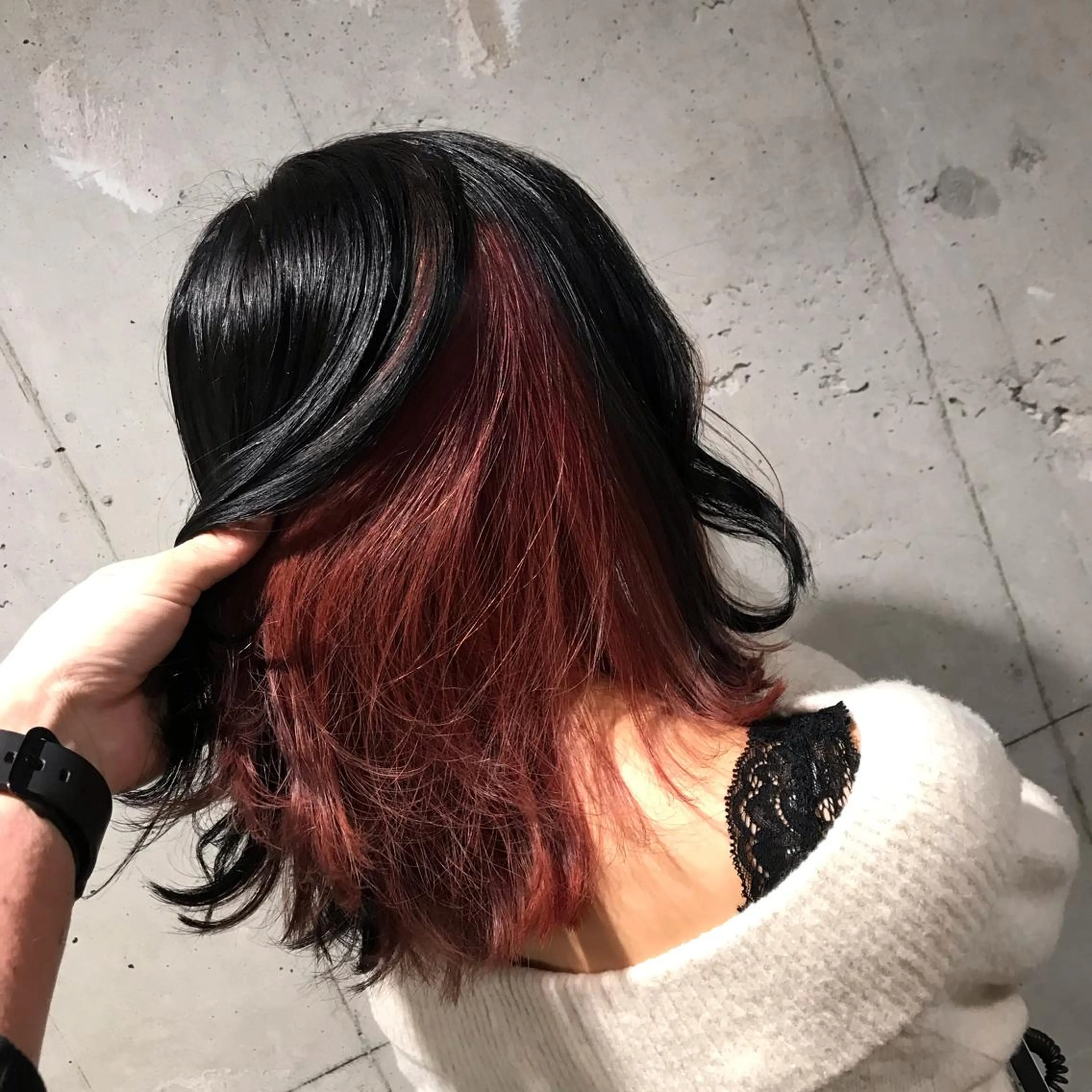 ミディアム カラー エクステ/ケア カラー/KOICHIのヘアスタイル