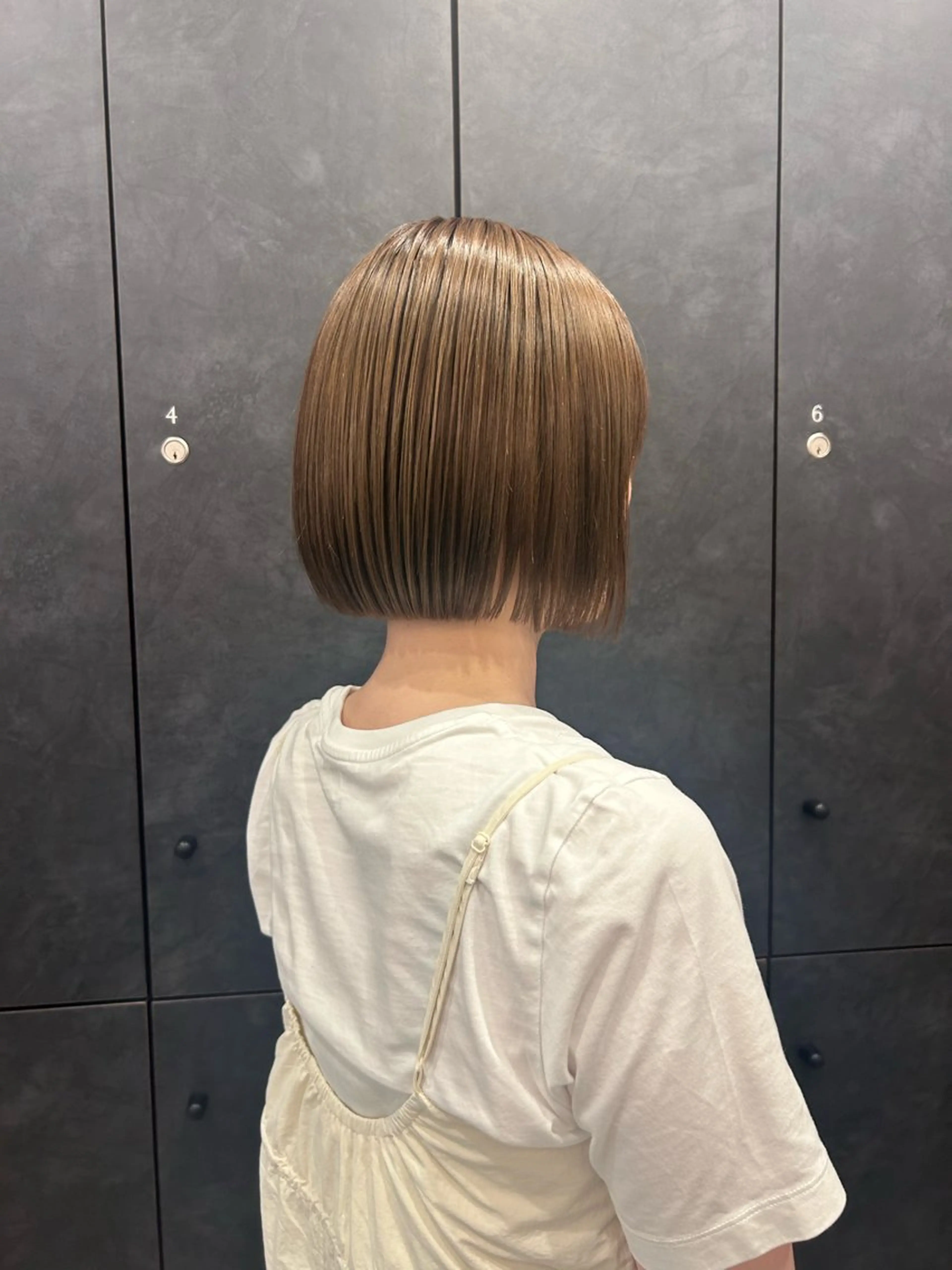 ミディアム ケアカラー カット ヘアカラー 似合わせcut ◎ 倉橋実咲のヘアスタイル