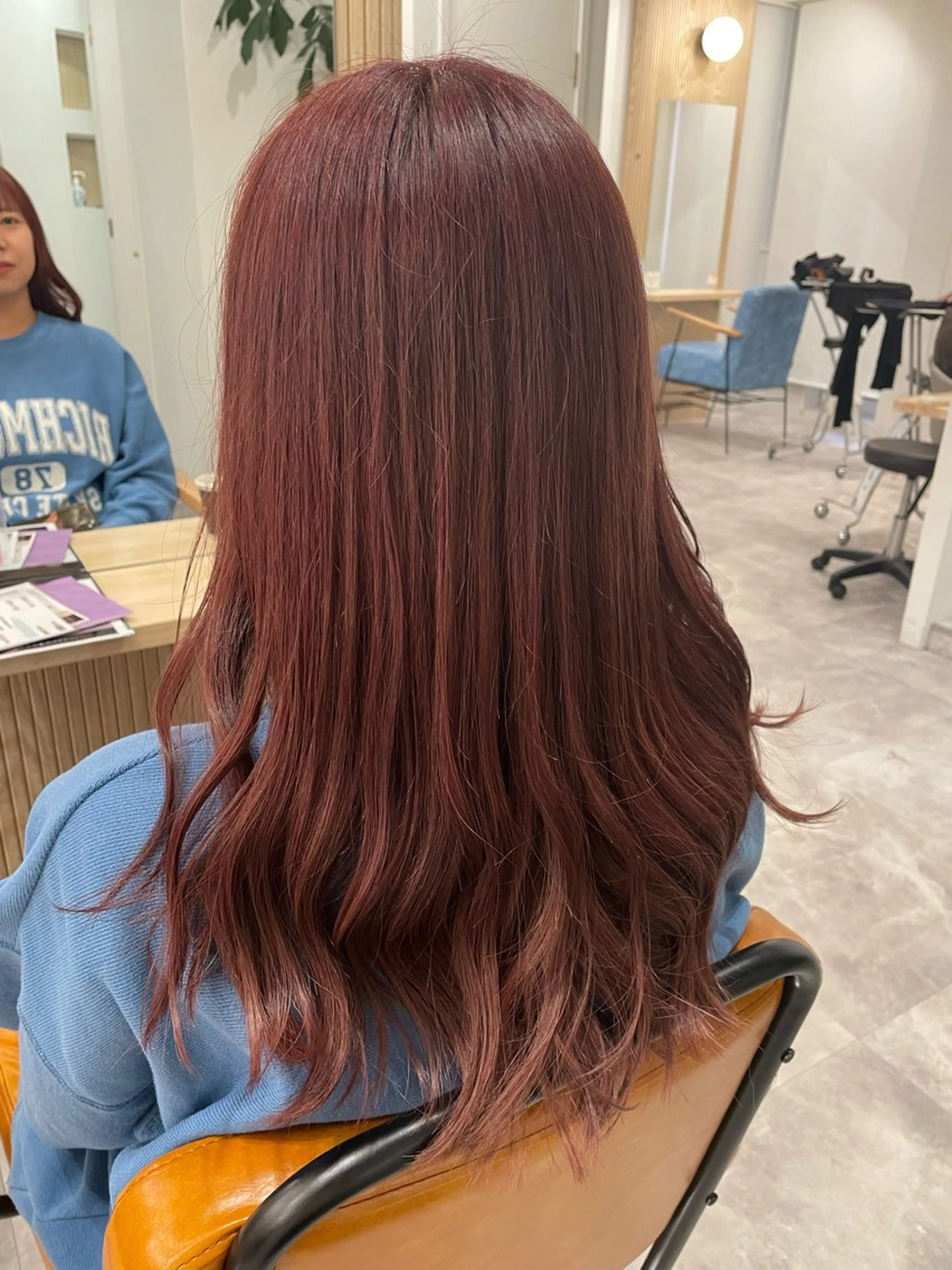 セミロング ヘアカラー 橋田 航汰のヘアスタイル