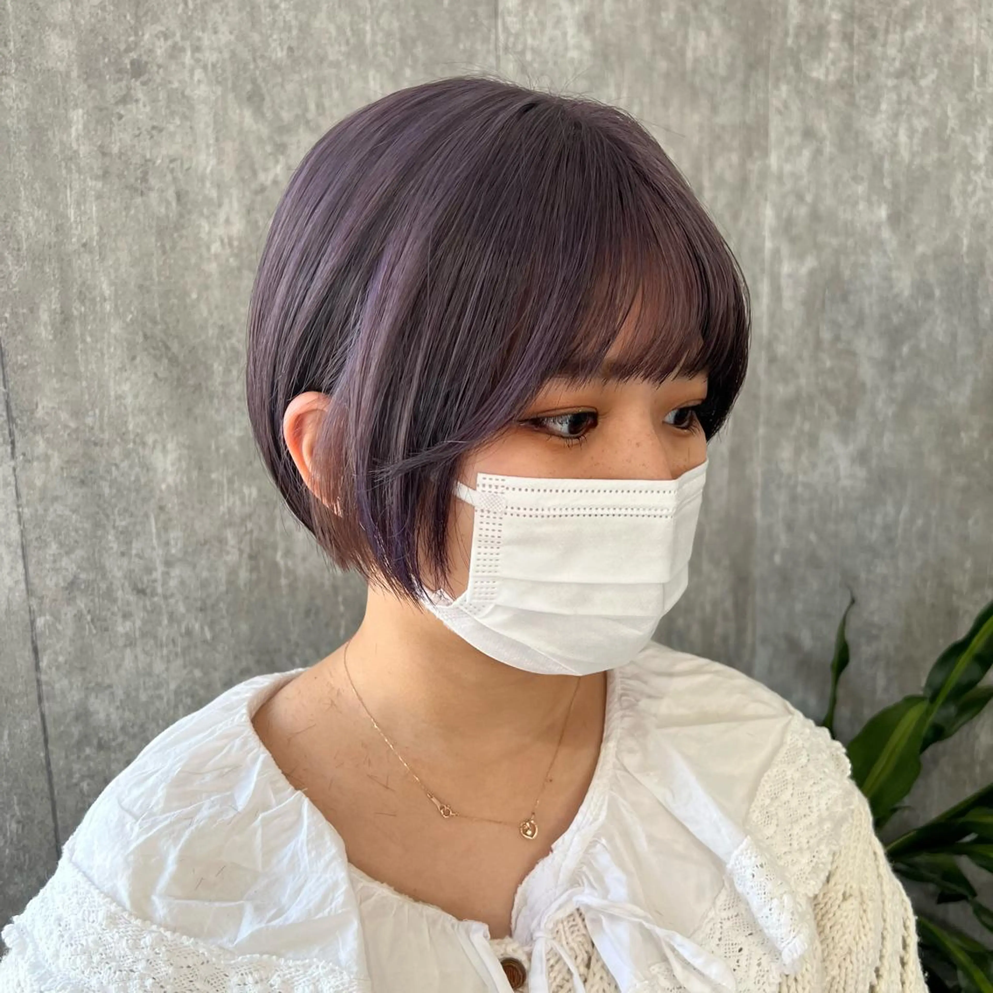 ショート カラー ヘアアレンジ カット ヘアカラー TIDEHAIR SHIHOのヘアスタイル
