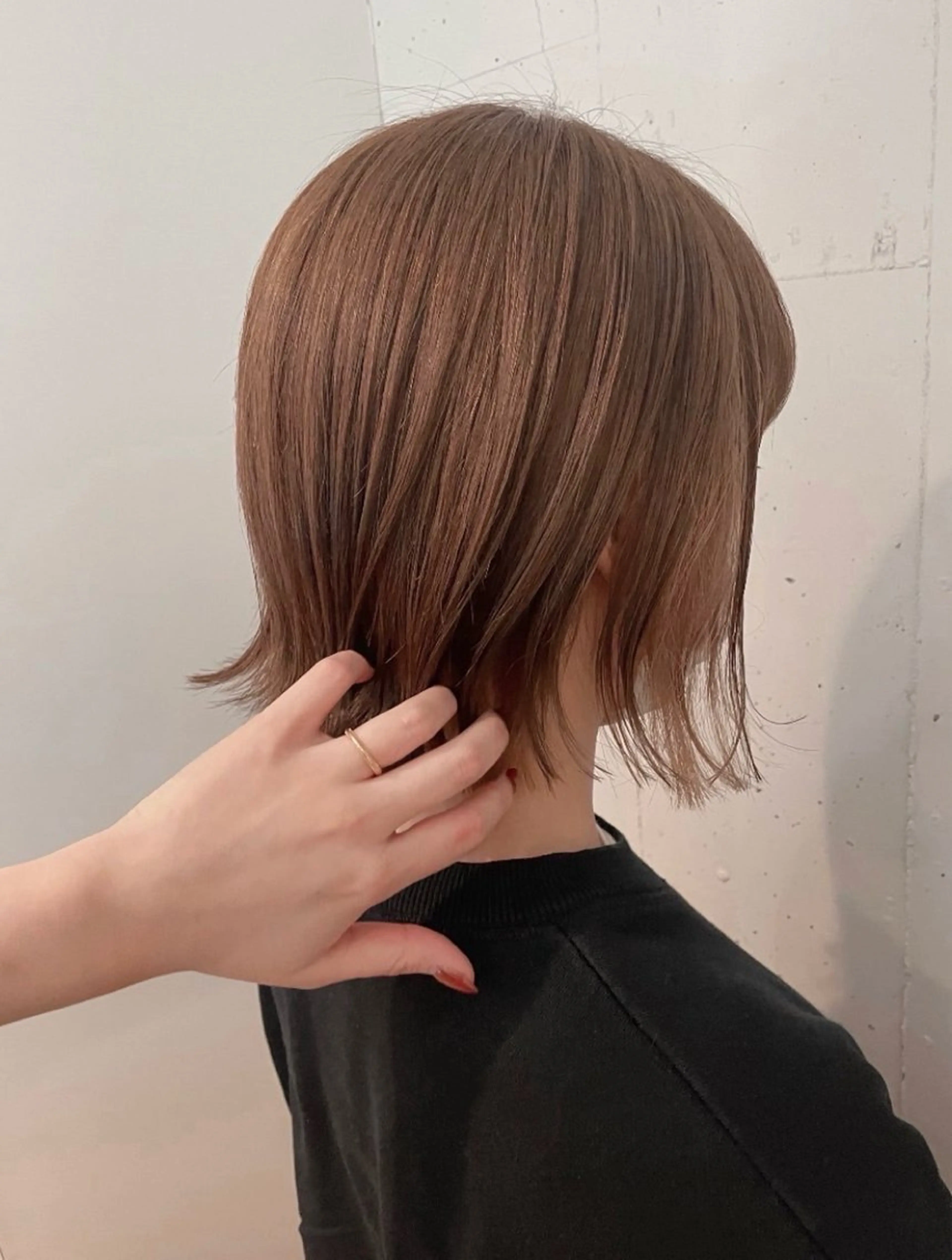 ミディアム 枝元 駿のヘアスタイル